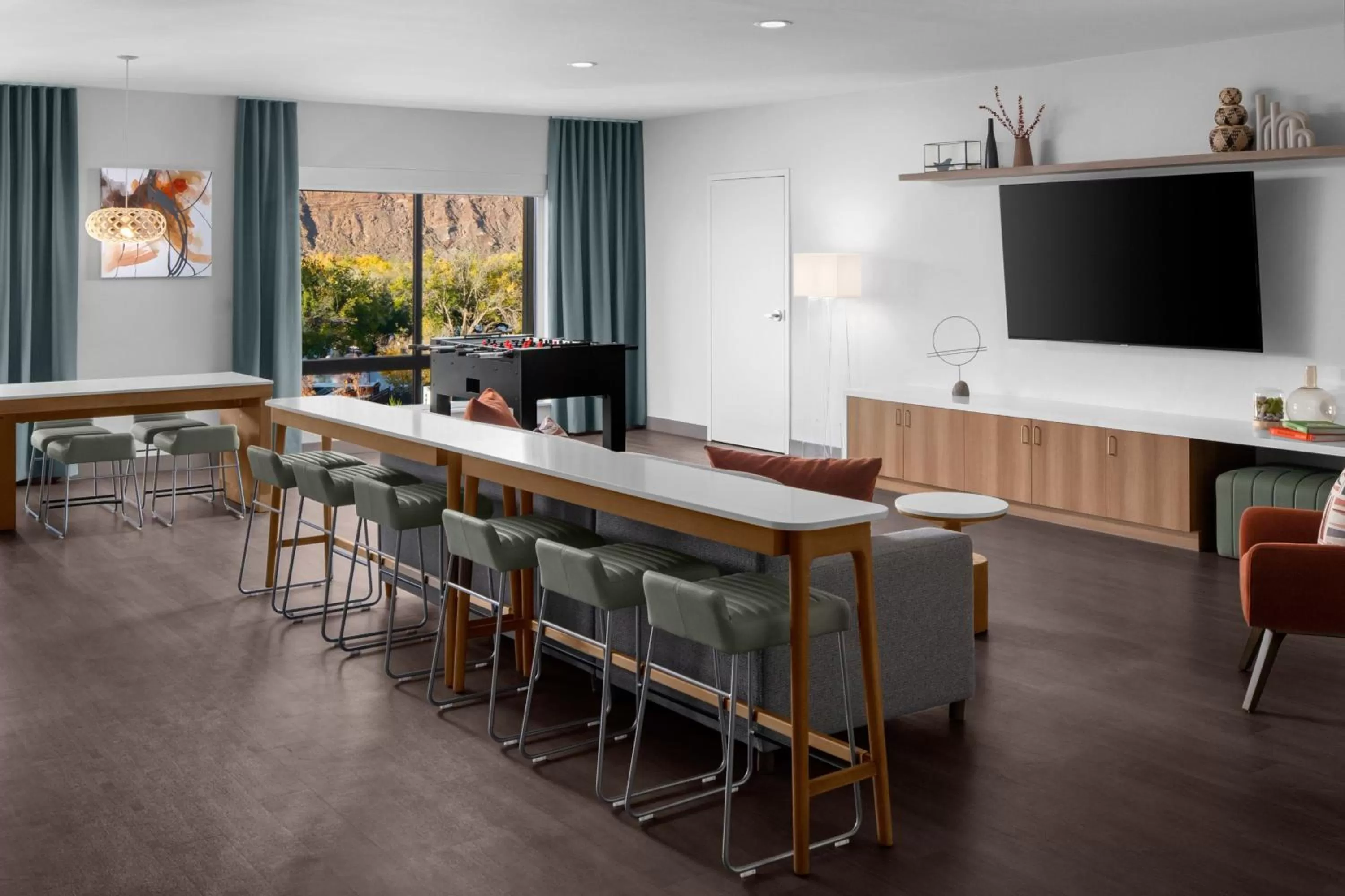 Living room in Element Moab