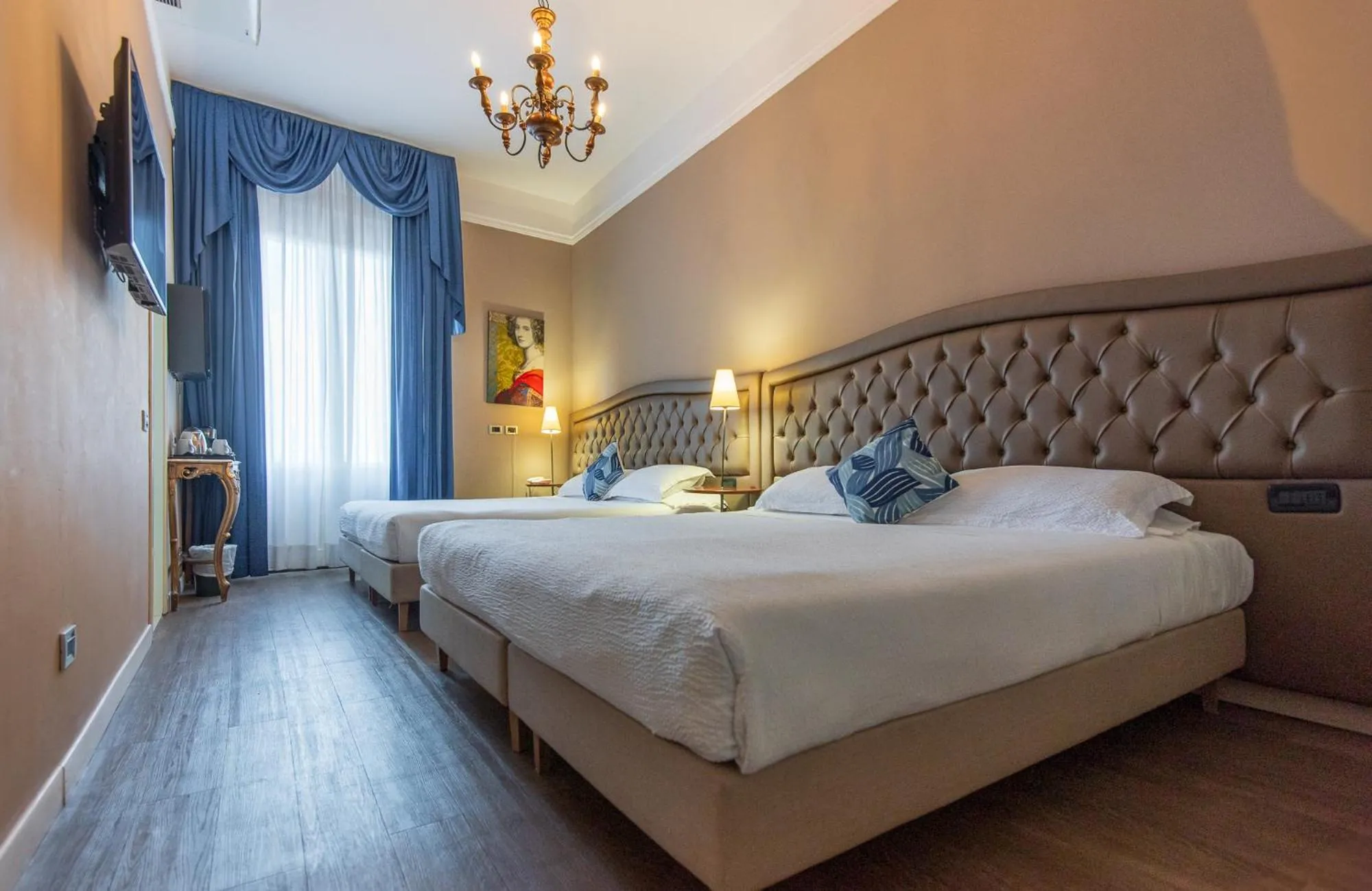 Bedroom, Bed in Hotel Ristorante Ala d'Oro