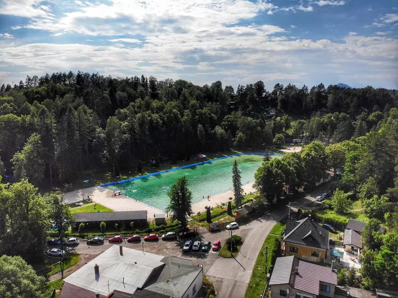 Bird's eye view in Penzion Stodola