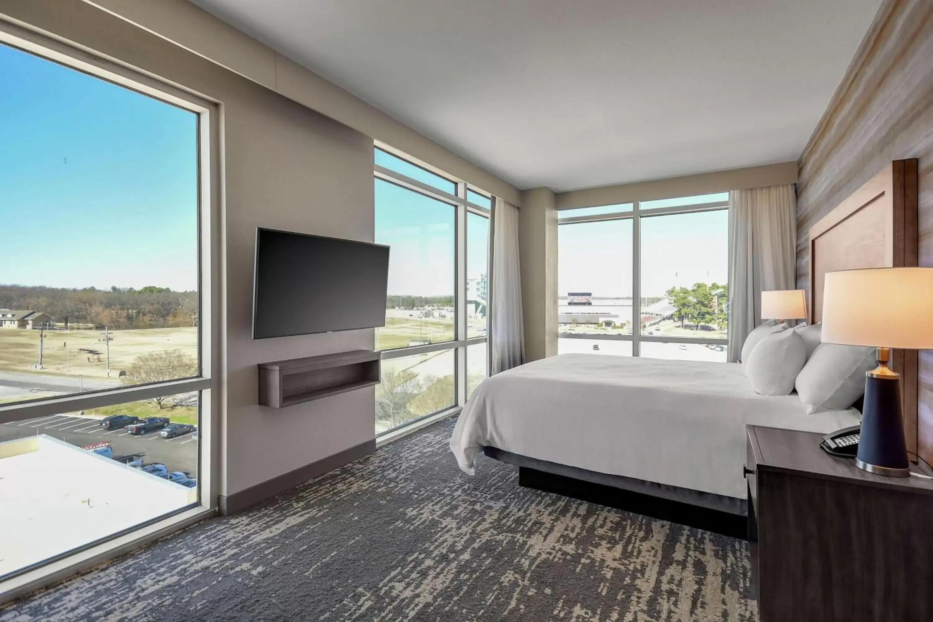 Bedroom in Embassy Suites Jonesboro - Arkansas State