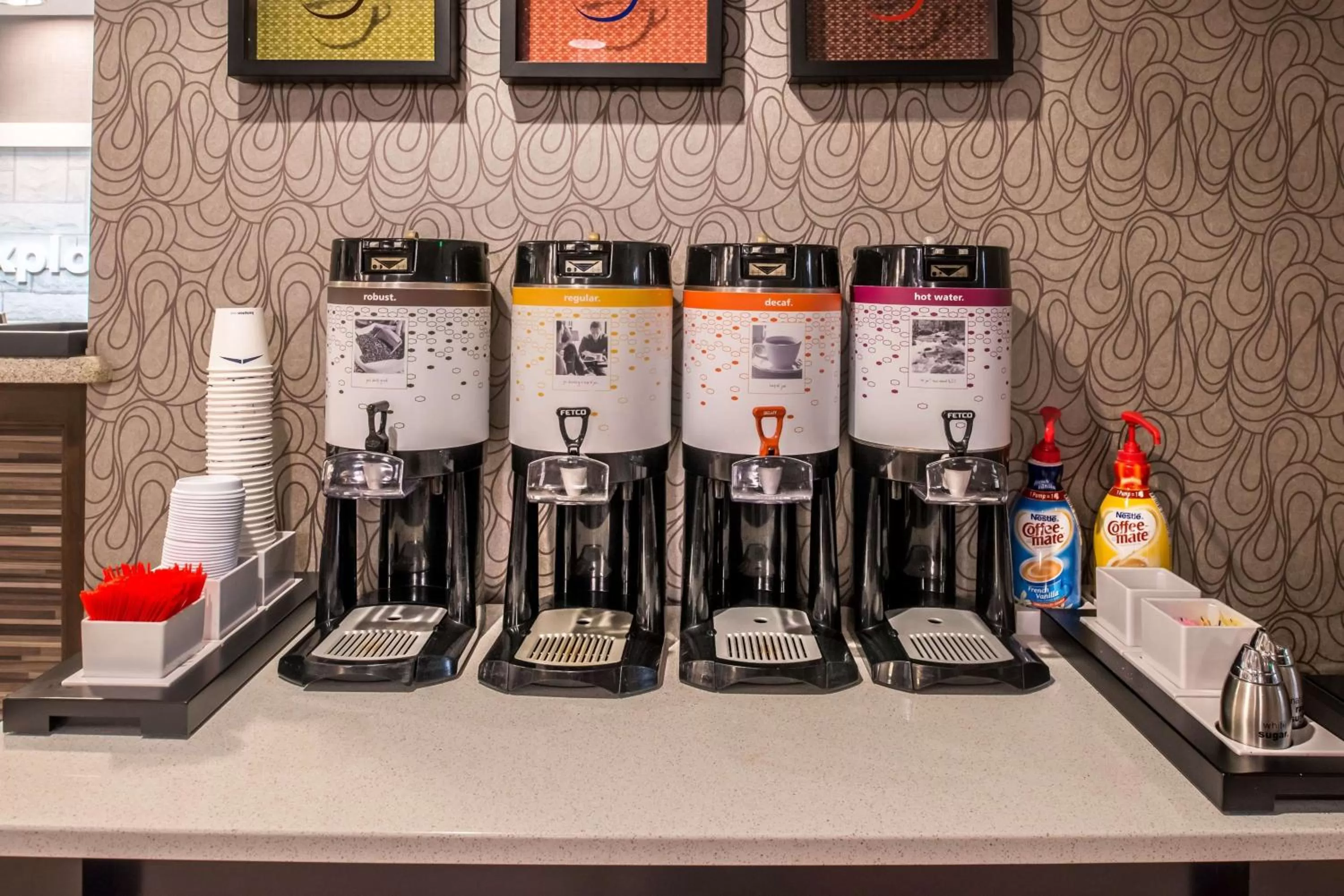 Dining area in Hampton Inn Fort Lauderdale Plantation