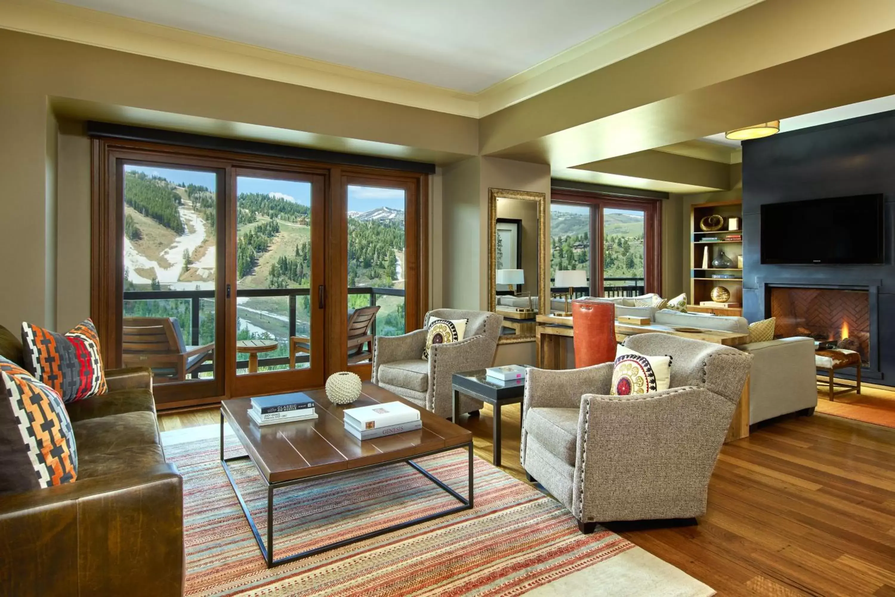 Living room, Seating Area in St. Regis Deer Valley