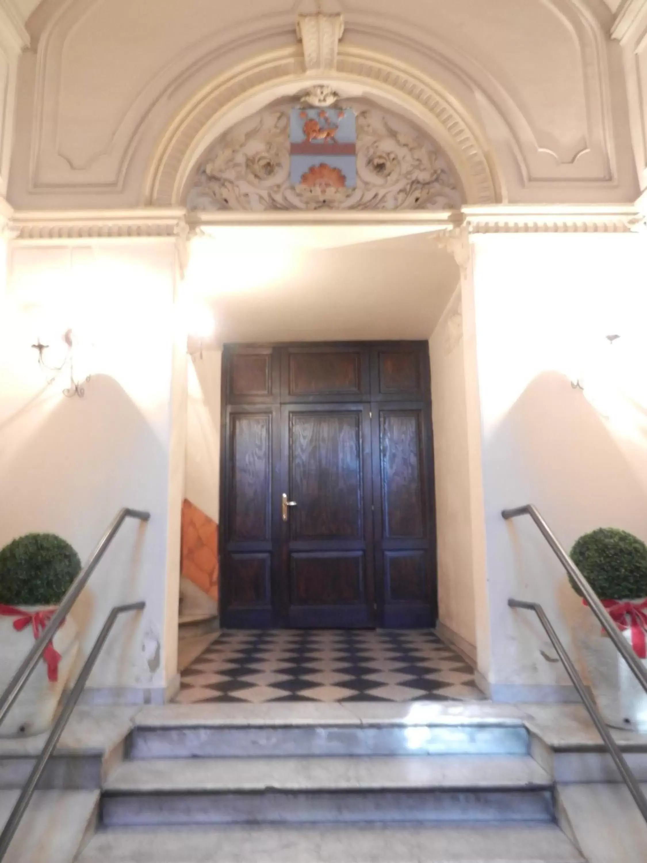 Facade/entrance in RossoCorallo B&B