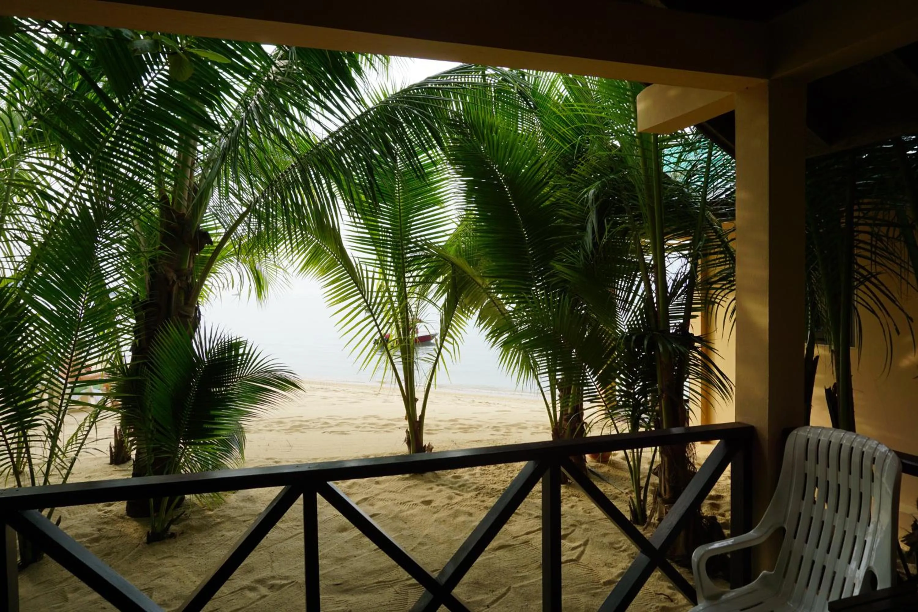 Balcony/Terrace in Moonhut Bungalows
