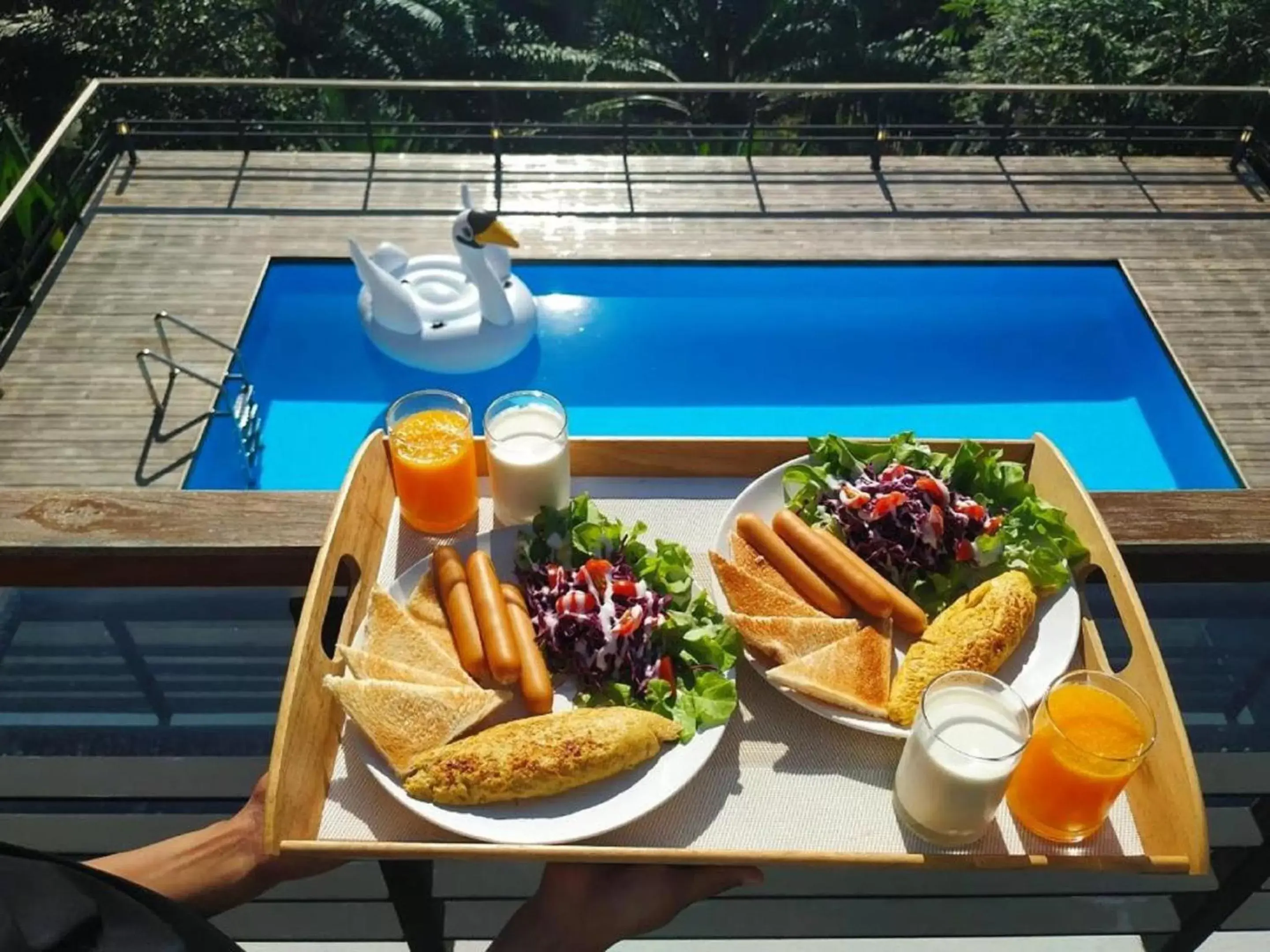 Breakfast in Ao Luek Panoramic Pool-SHA Plus Breakfast in Ao Luek Panoramic Pool-SHA Plus