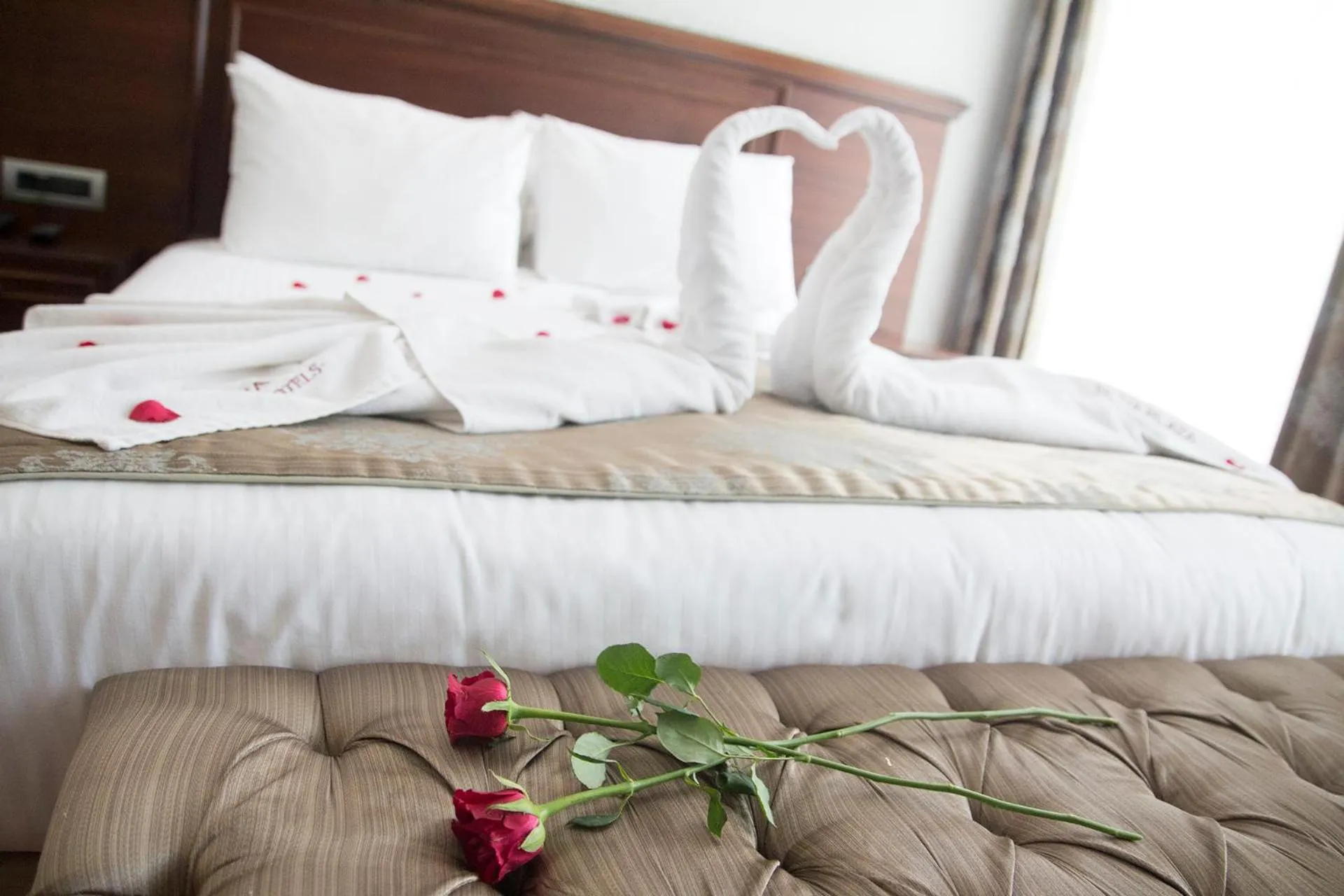 Bed in Nova Plaza Boutique Hotel & Spa