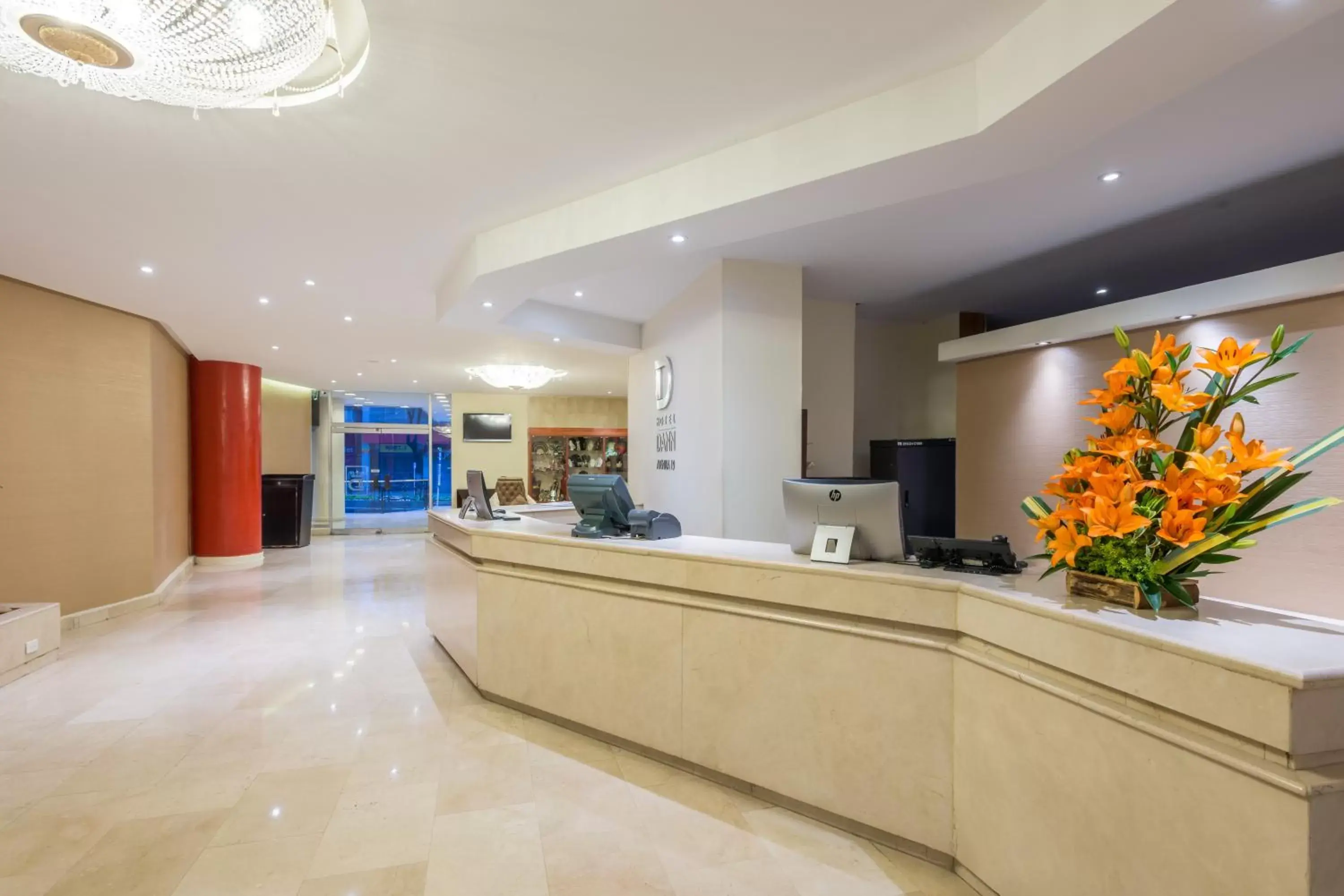 Lobby or reception, Lobby/Reception in Hotel Dann Av. 19