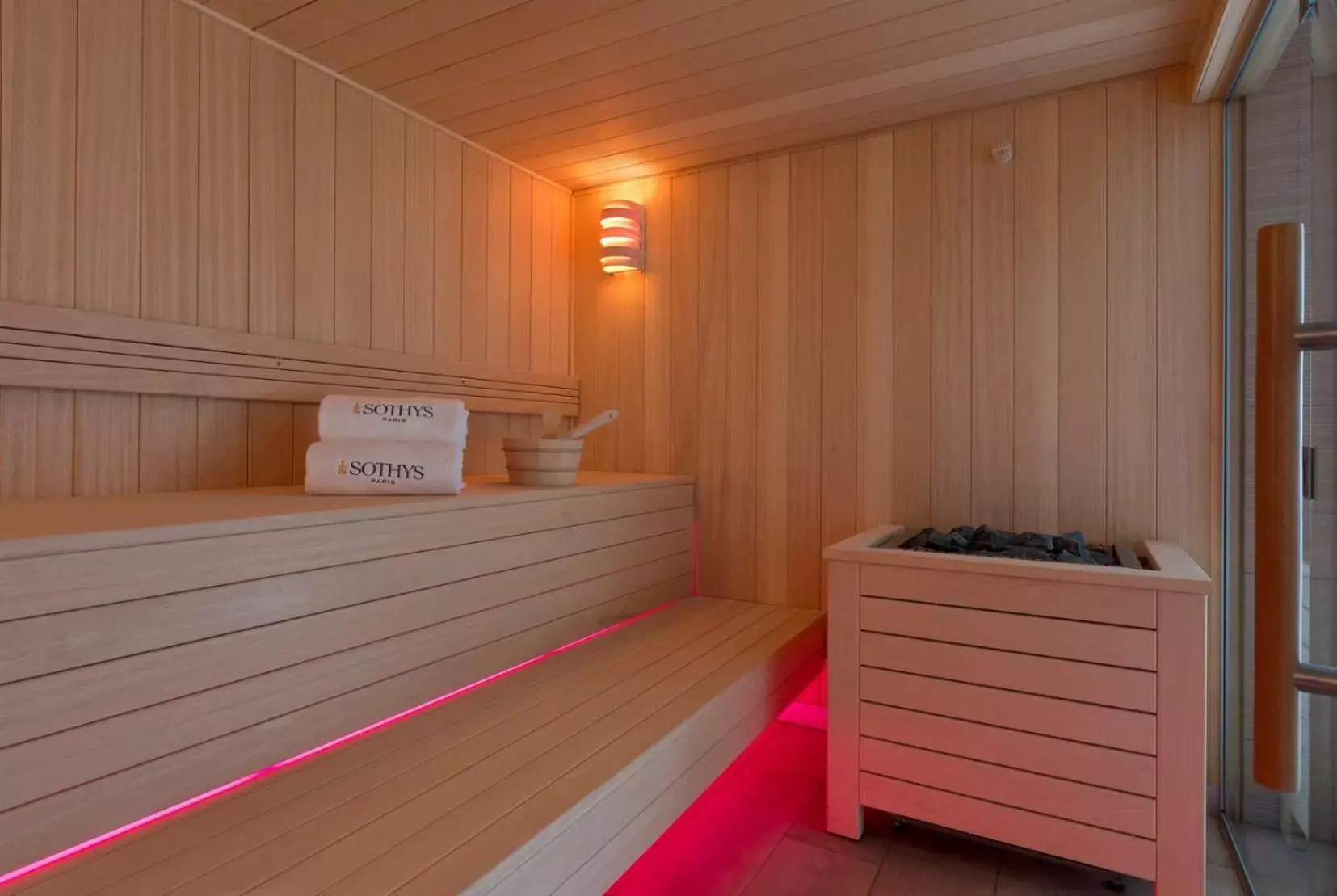 Sauna in Citadines Eurometropole Strasbourg