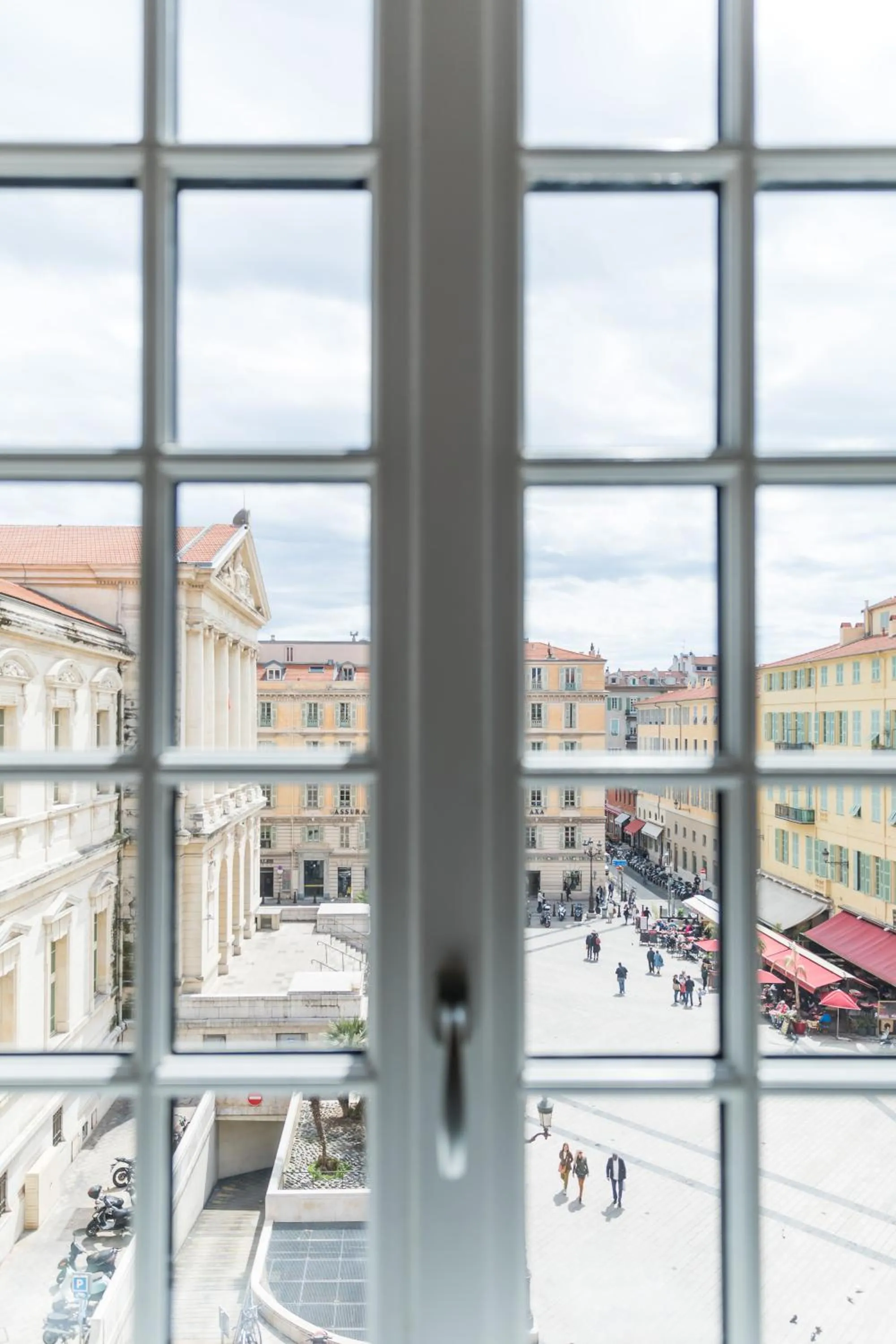 Decorative detail in Palais Saleya Boutique Hôtel