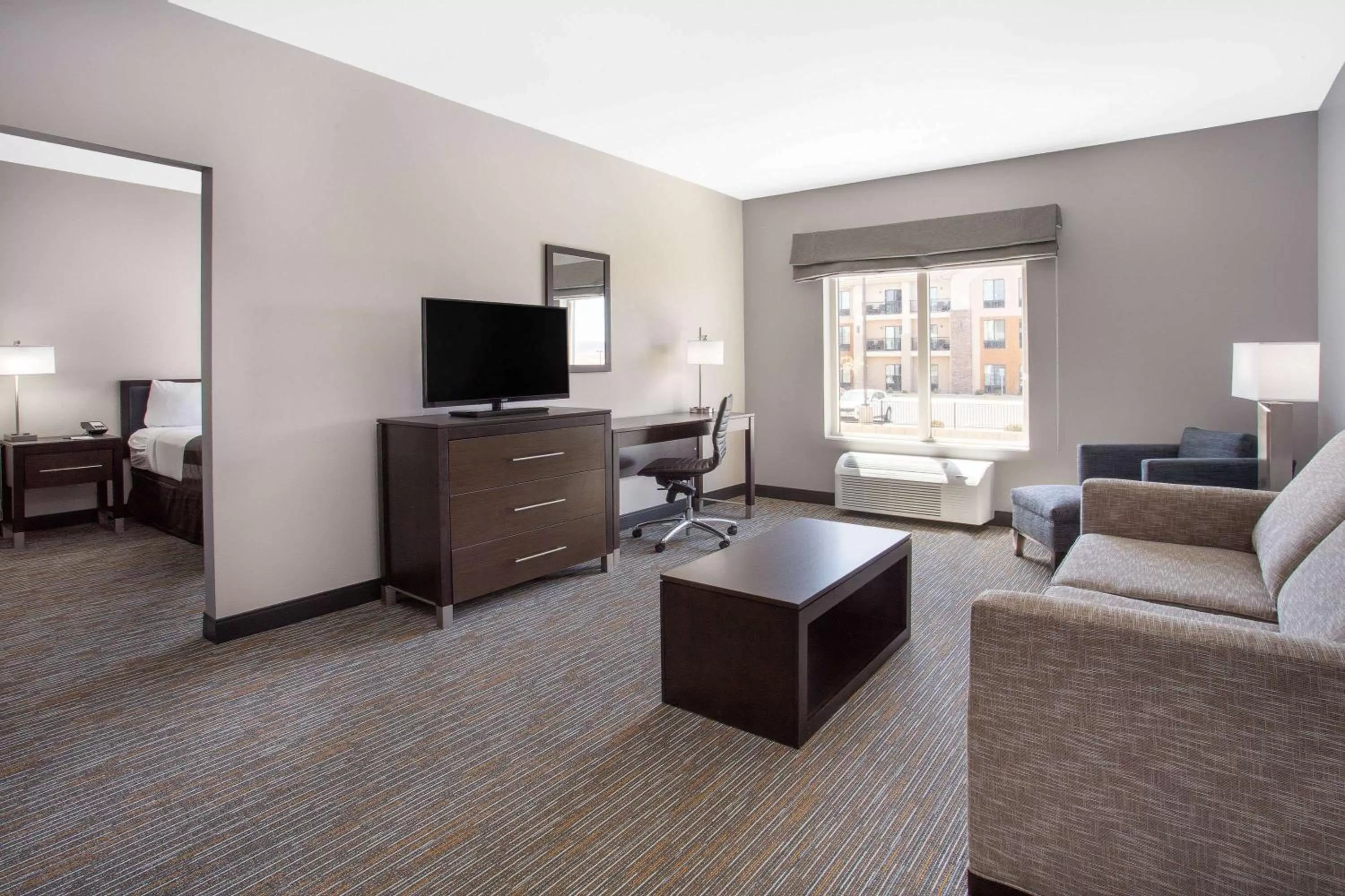 Living room in Wingate by Wyndham Page Lake Powell