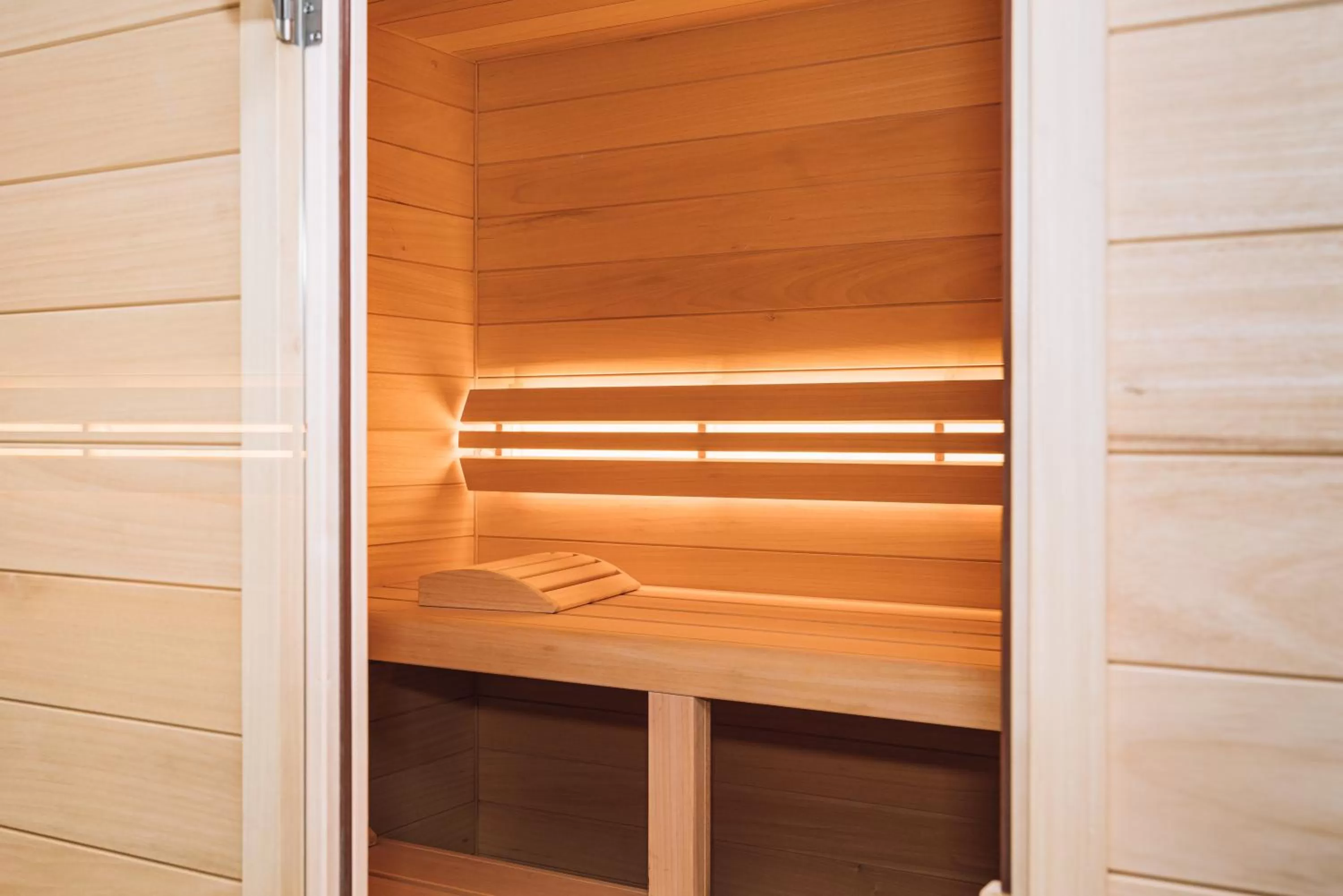 Sauna in Pillows Luxury Boutique Hotel aan de IJssel