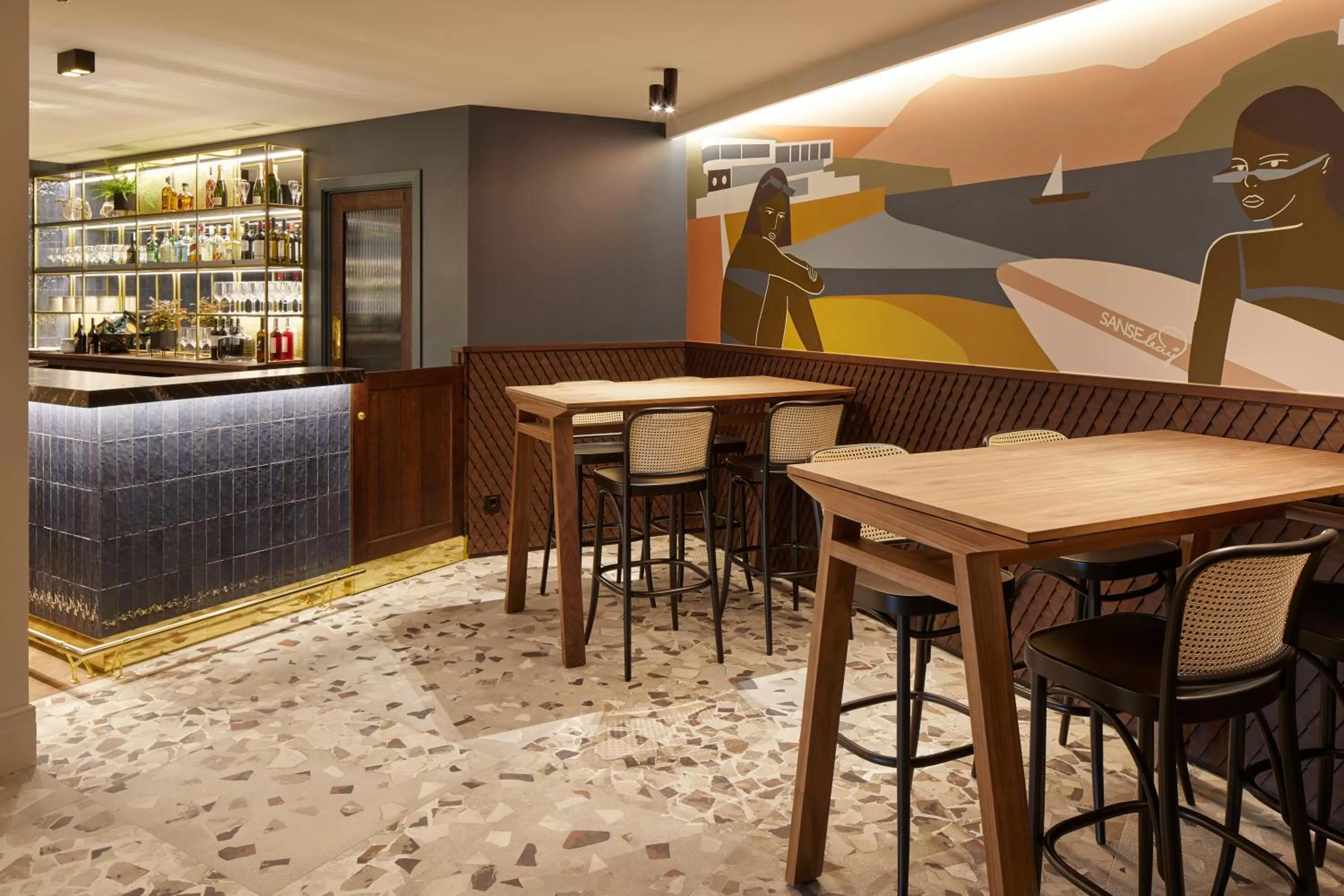 Lounge or bar in Hotel SANSEbay