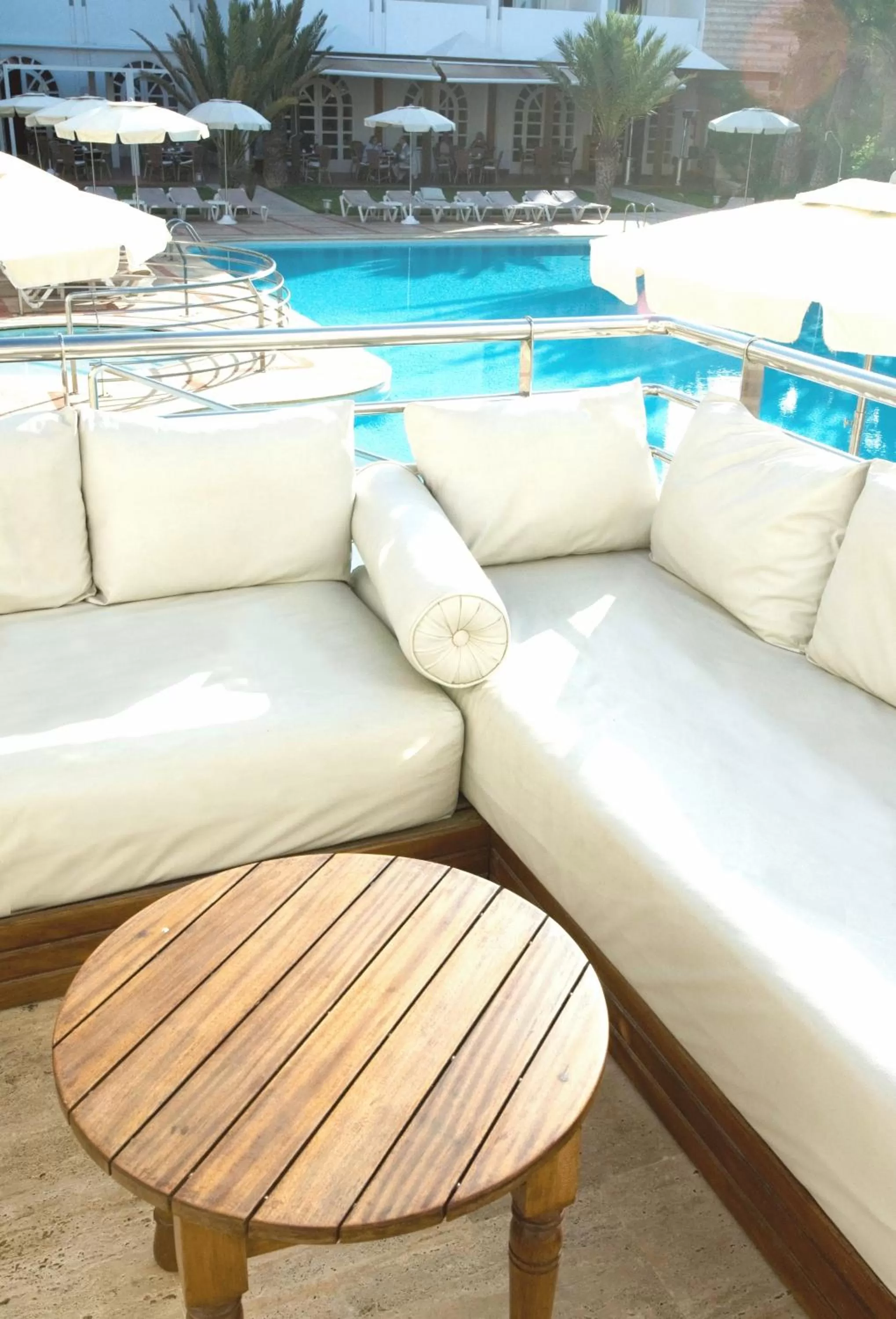 Solarium in Hotel Timoulay and Spa Agadir