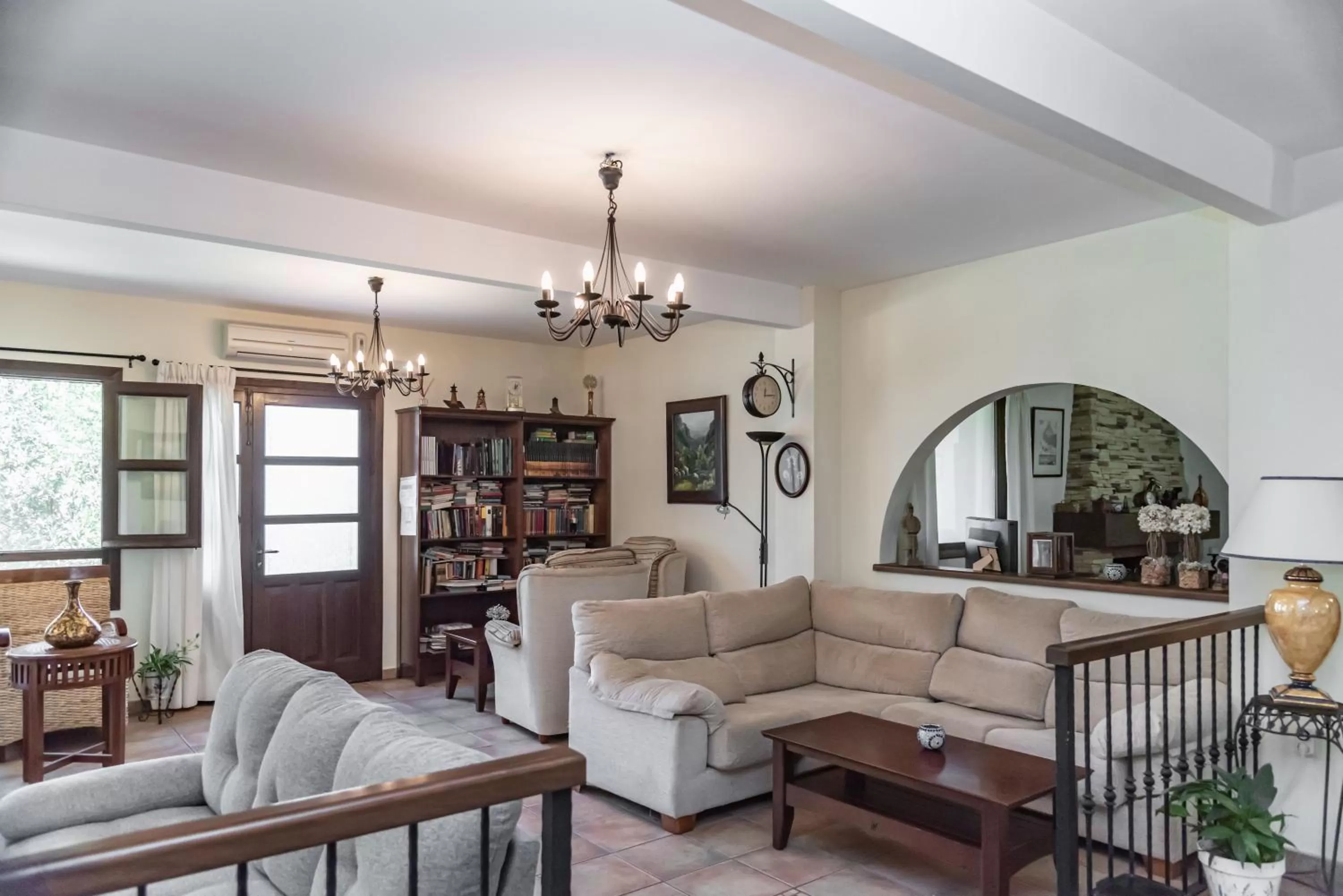 Living room in Hotel Rural Xerete