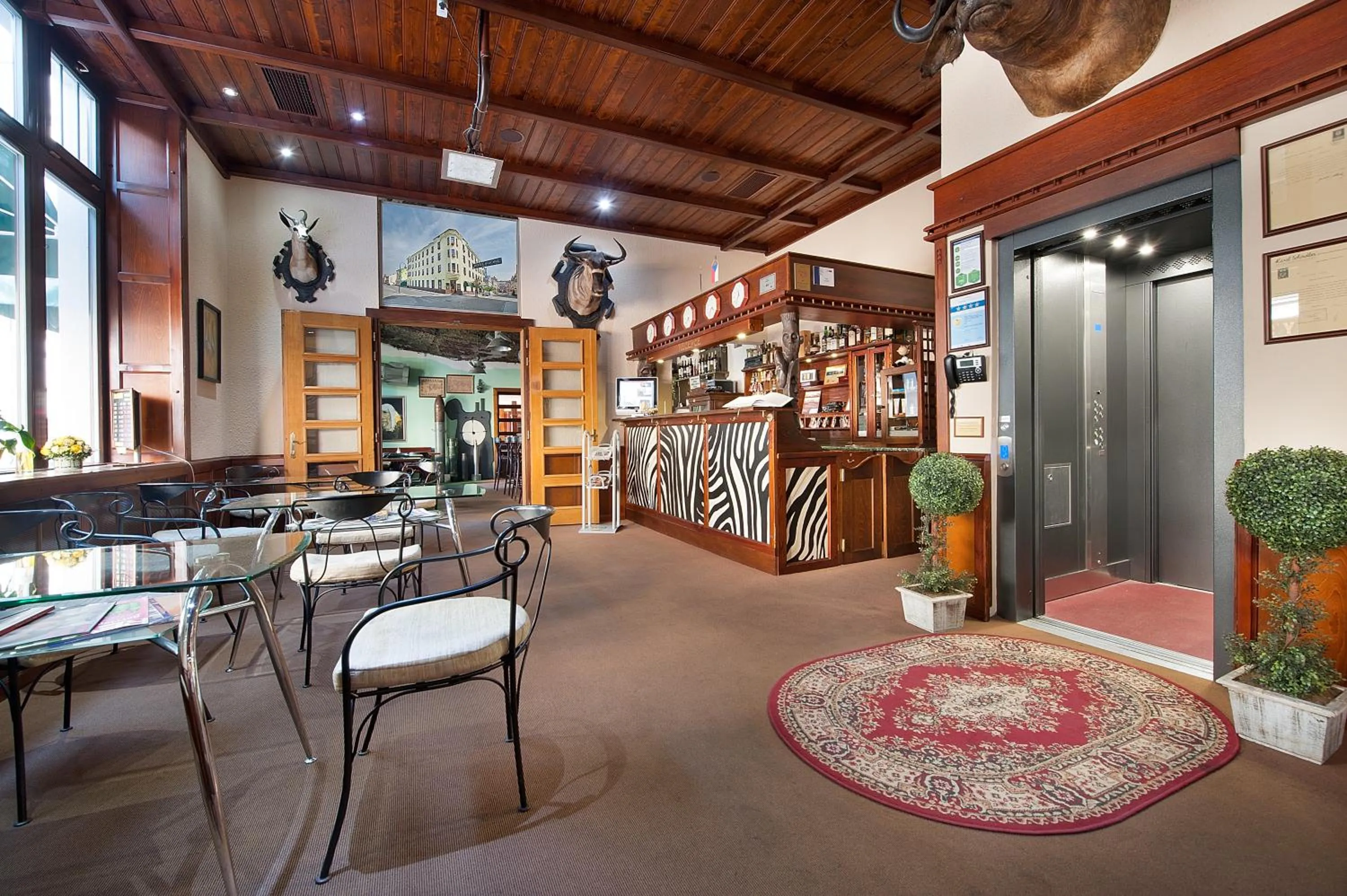 Lobby or reception in Brioni Boutique Hotel 4*