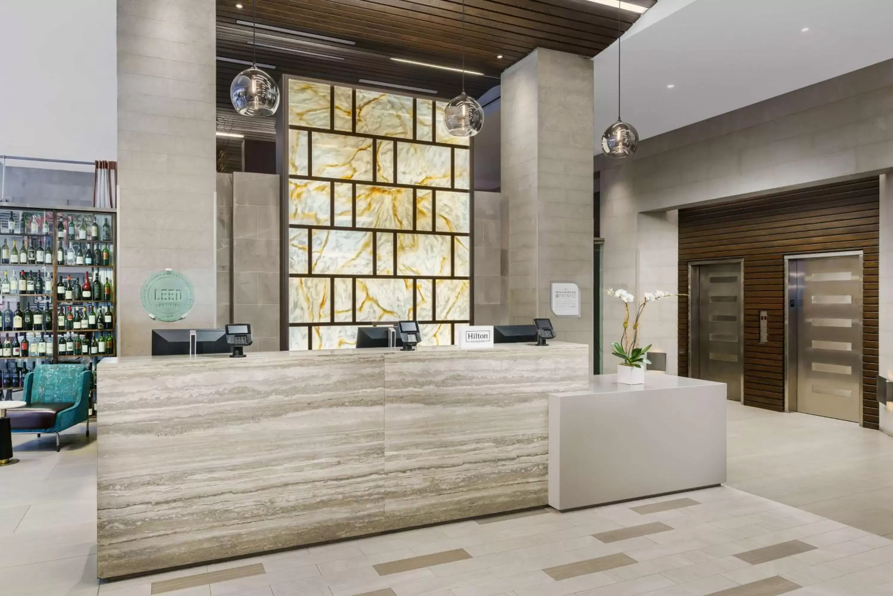 Lobby or reception, Lobby/Reception in Hilton Garden Inn New York Times Square North