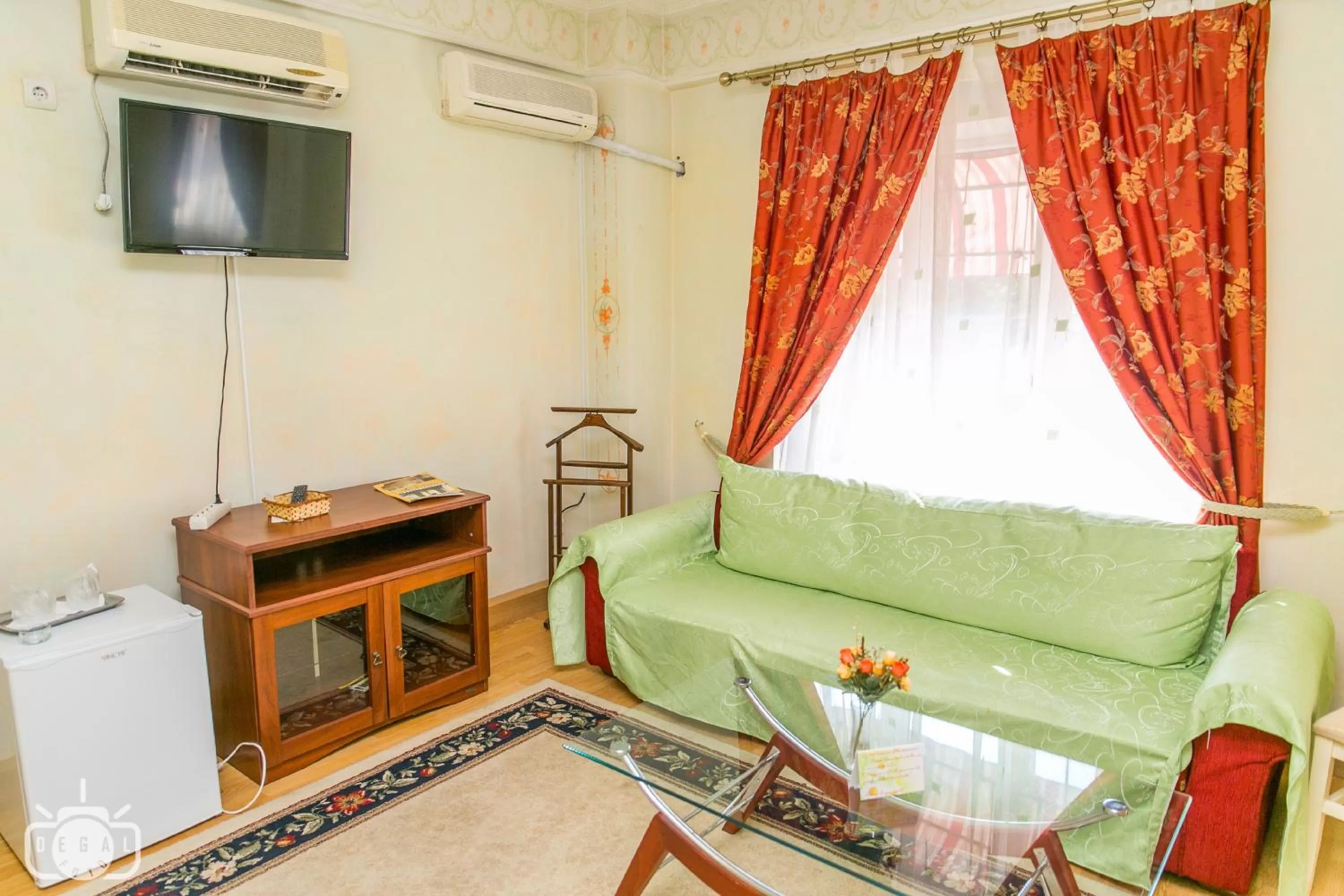 Seating area in Villa Tamara