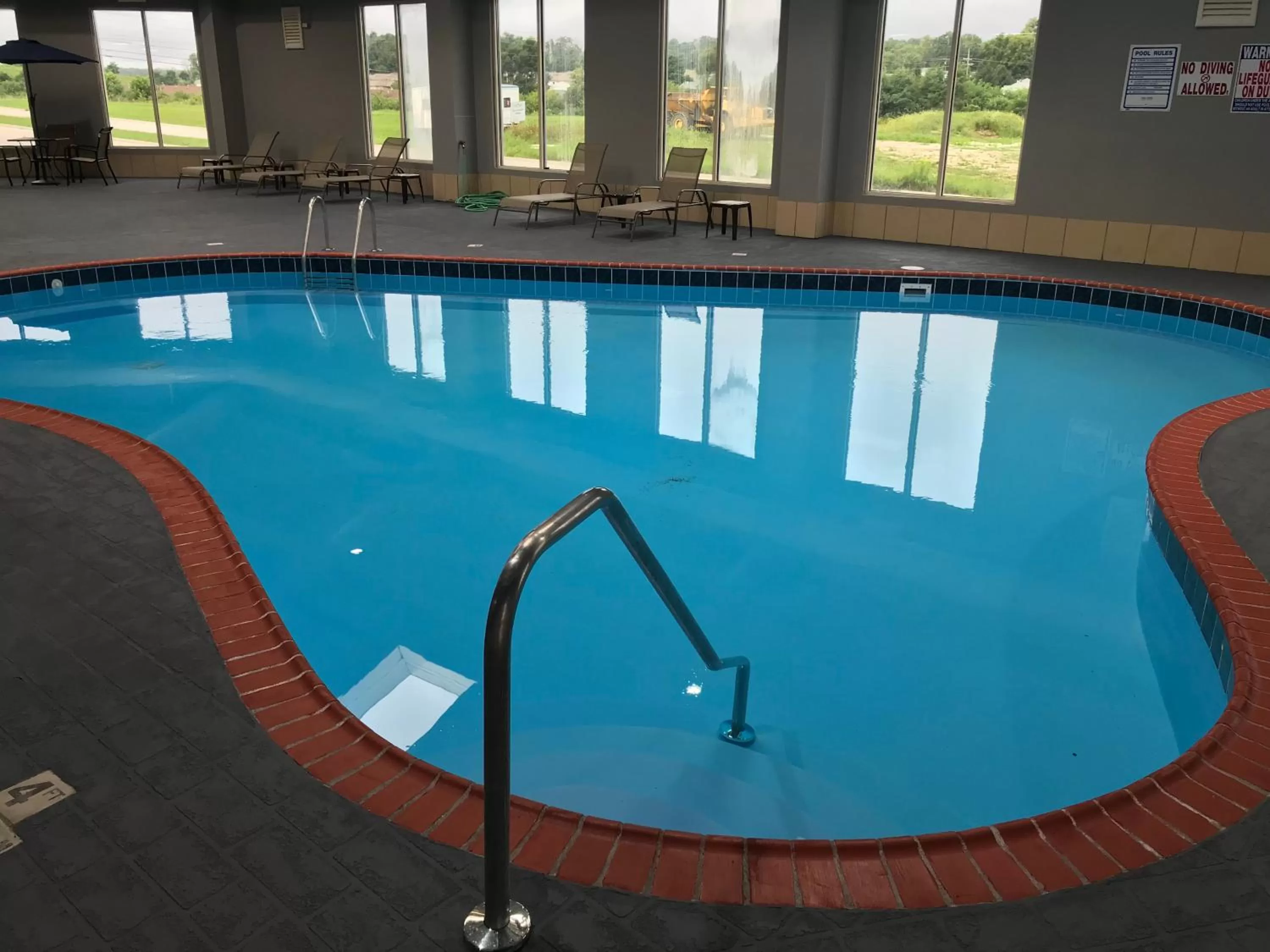 Pool view in Quality Inn and Conference Center
