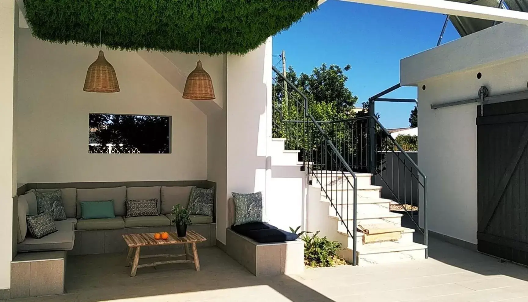 Patio in Vila Milreu Guest House