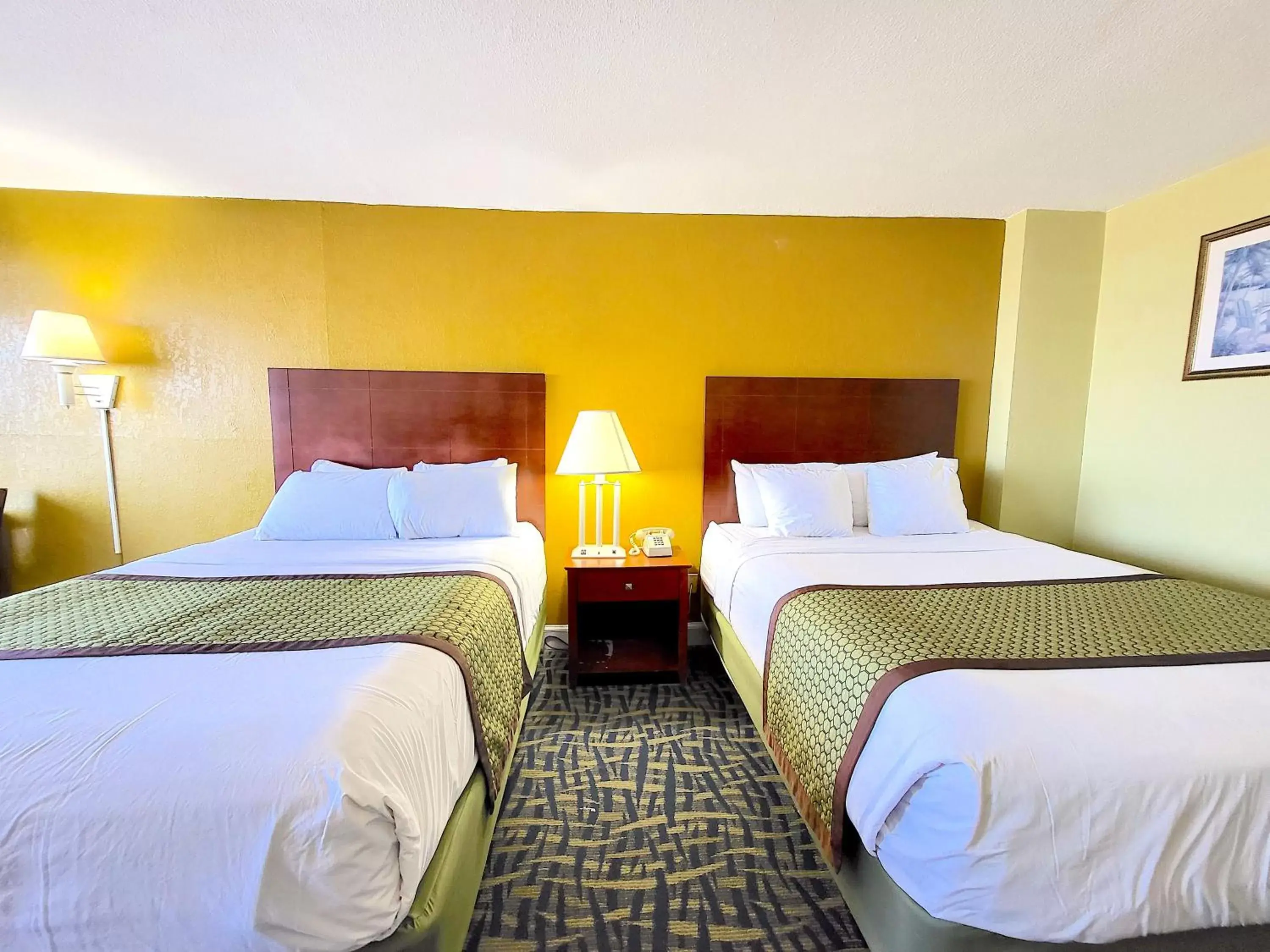 Bed in Ocean Resort
