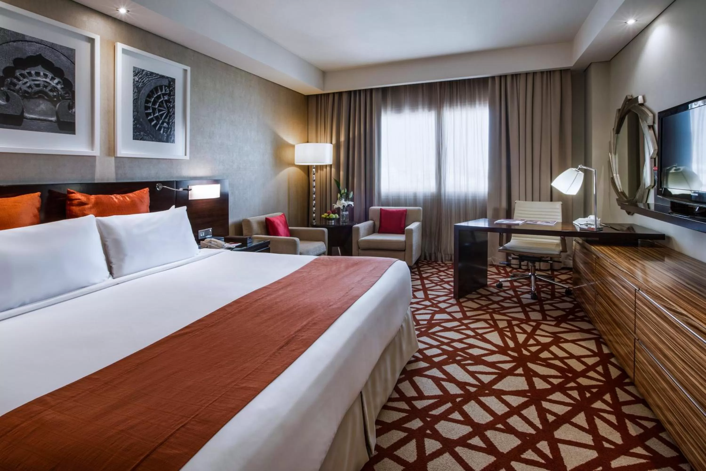 Bed in Crowne Plaza Dubai Deira by IHG