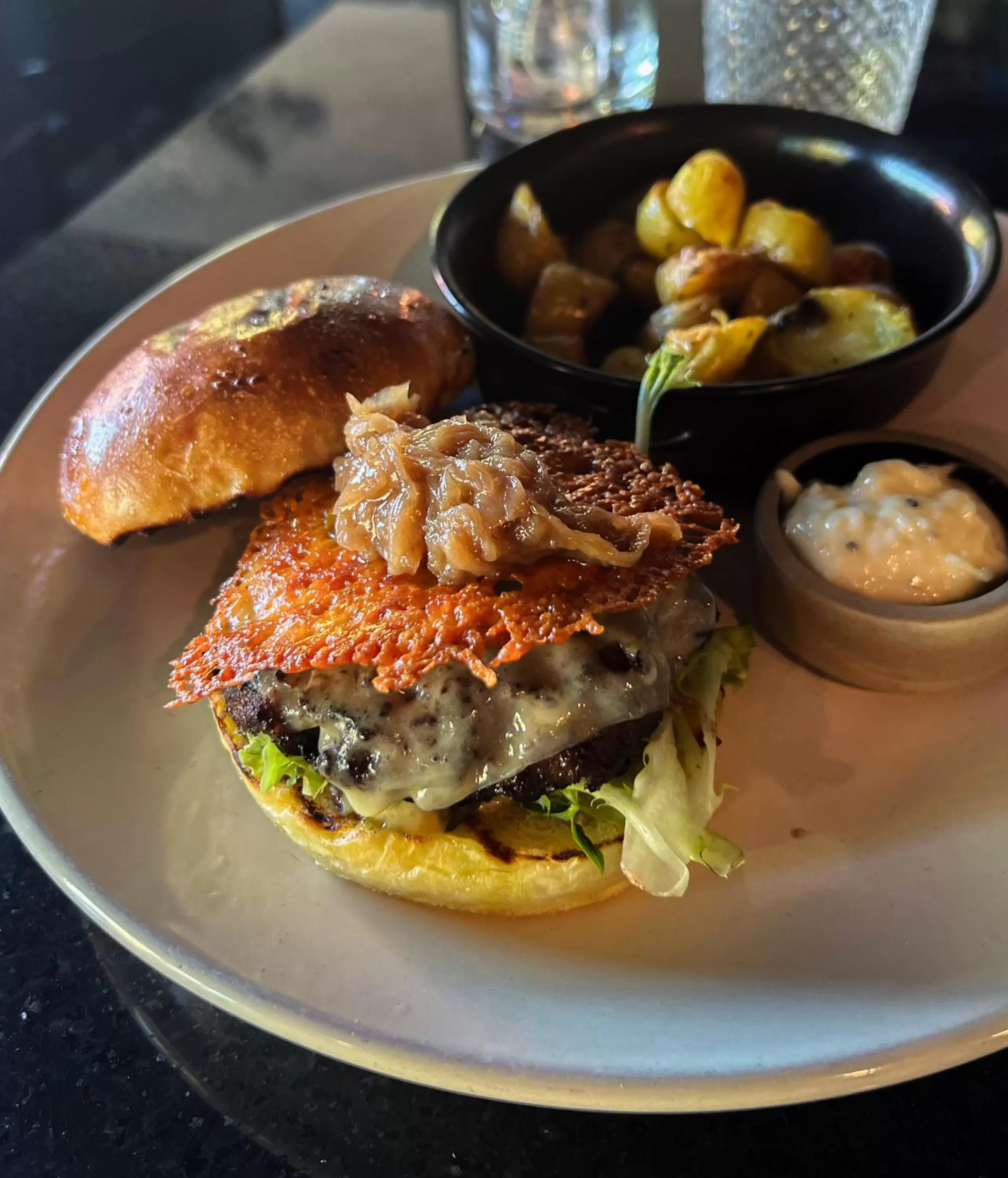 Food close-up in Edgewater Hotel