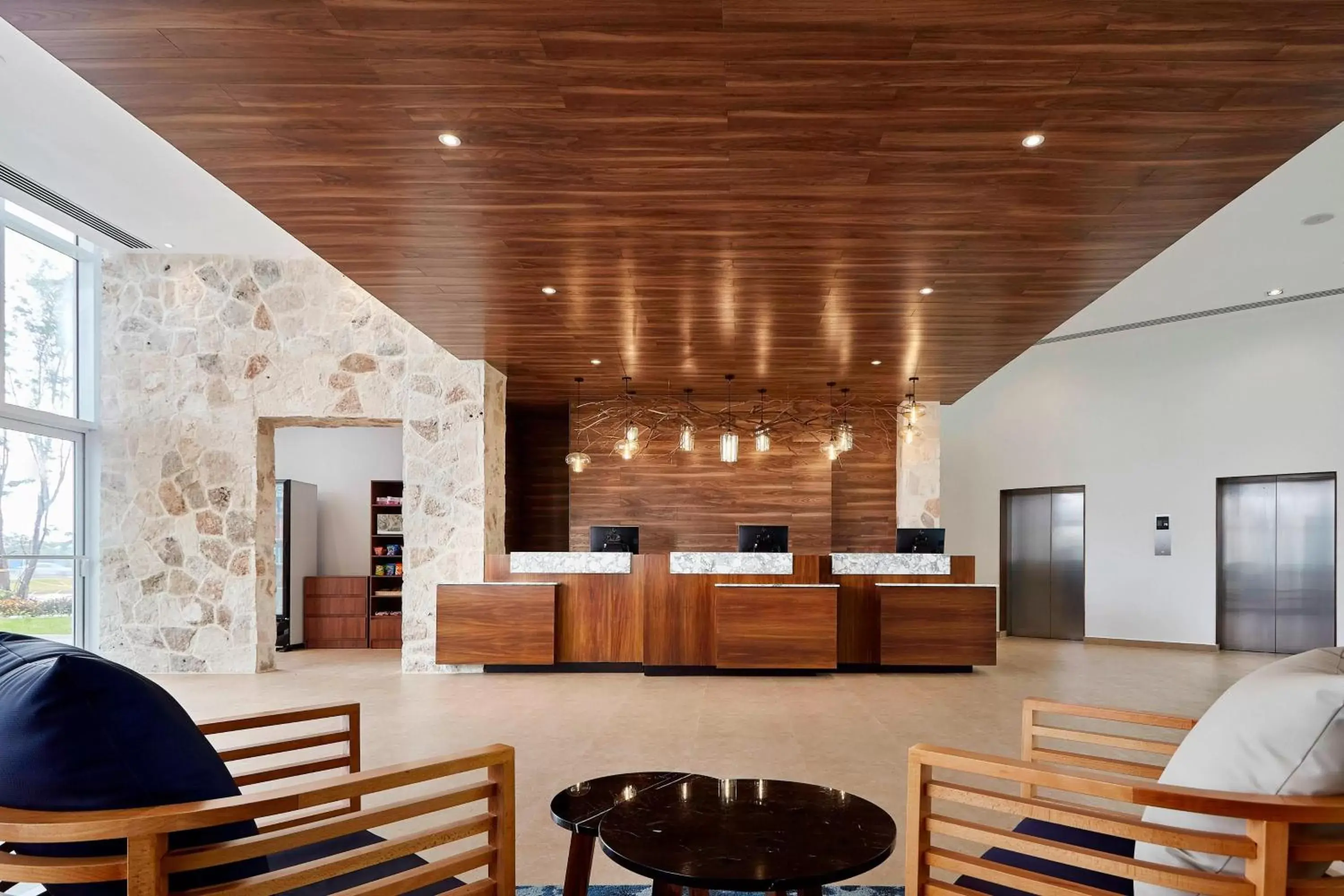 Lobby or reception in Fairfield Inn & Suites by Marriott Cancun Airport