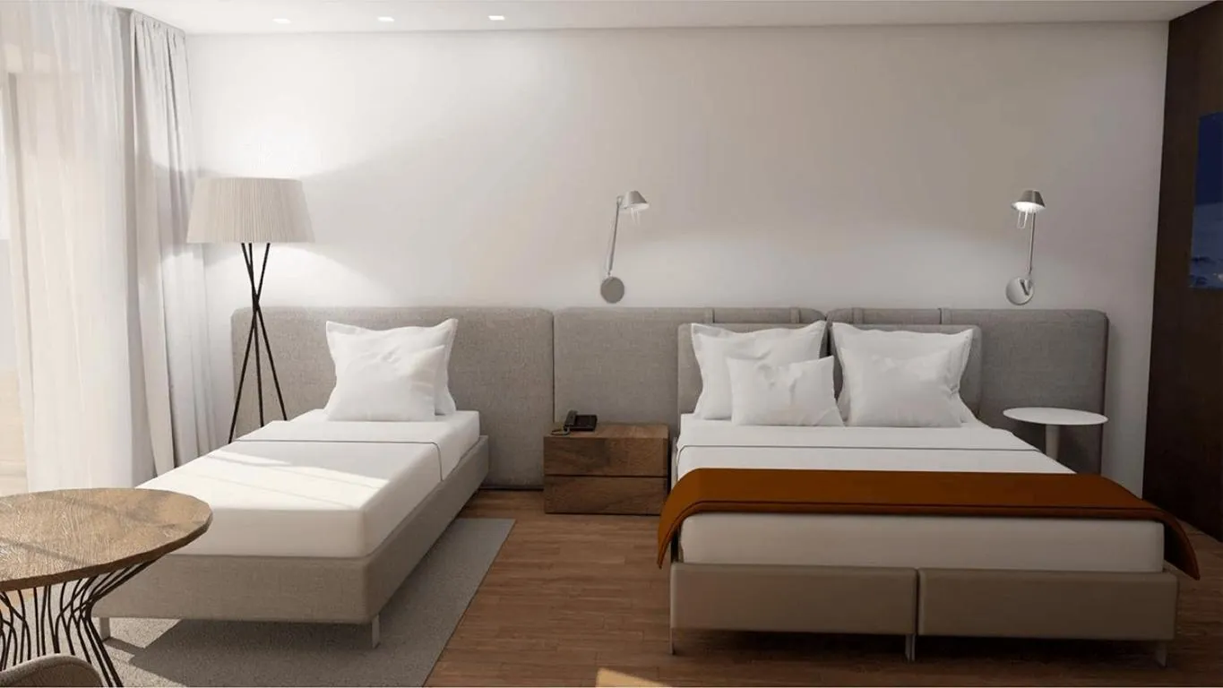 Bed in Hotel Flor De Sal