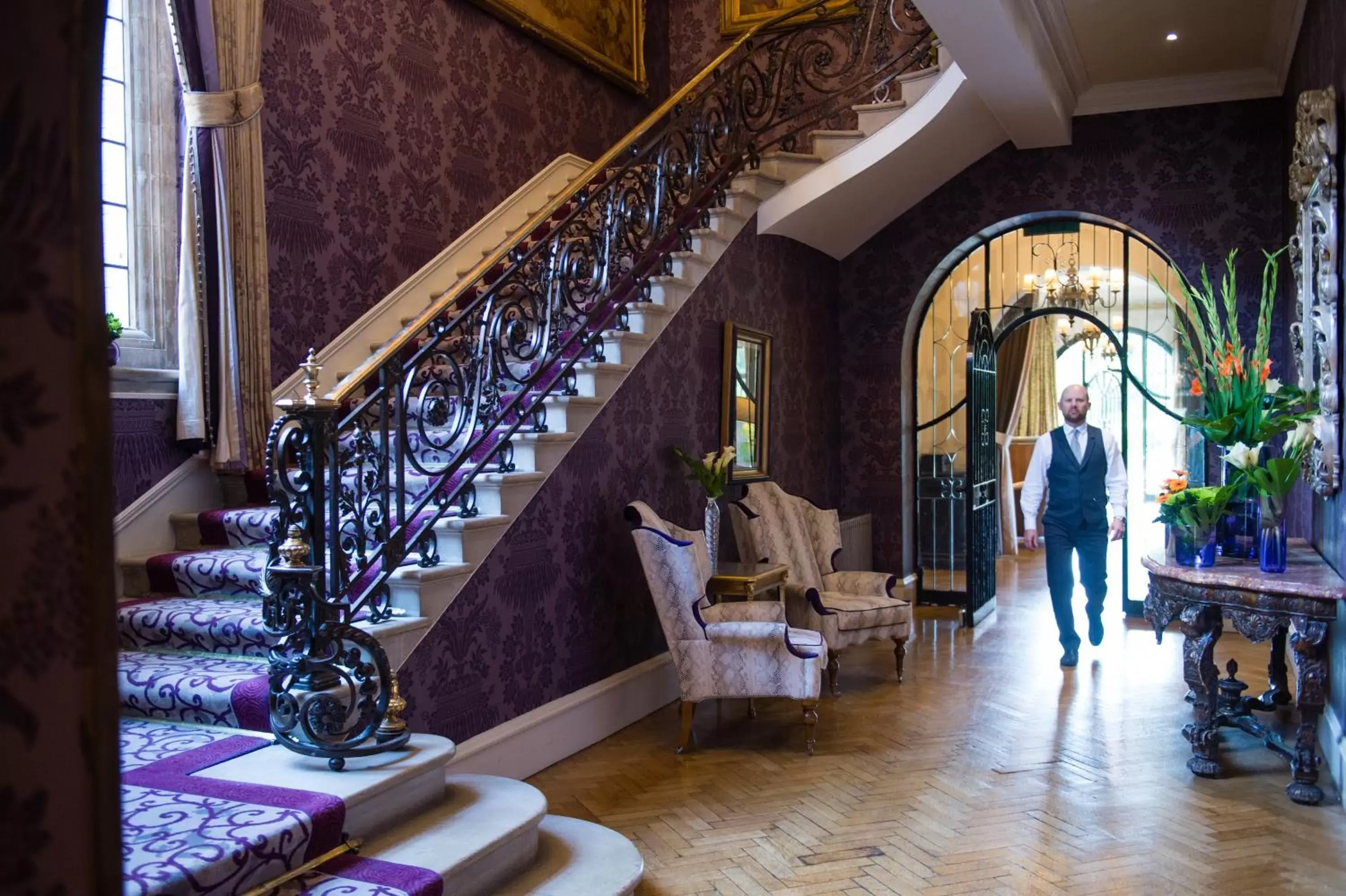 Lobby or reception in Pennyhill Park Hotel and Spa