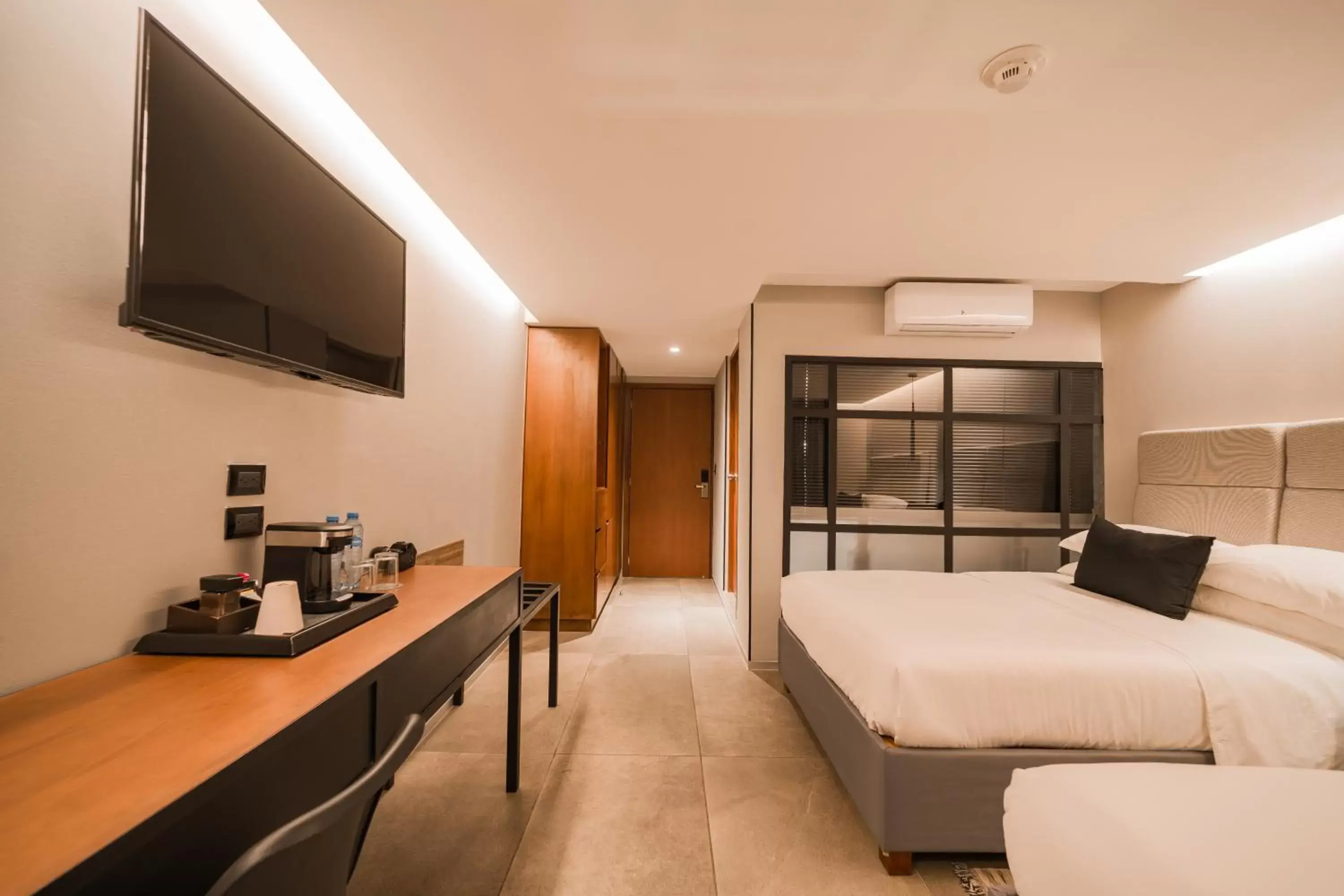 Bed in Ontico Urban Design Hotel Bed in Ontico Urban Design Hotel