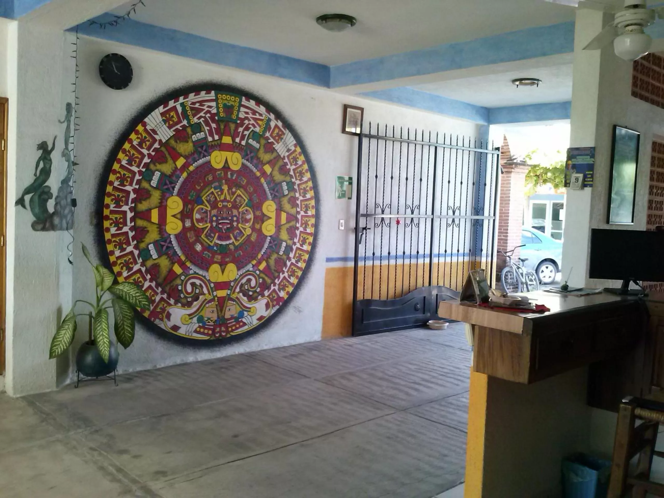 Facade/entrance in Hotel Sarabi