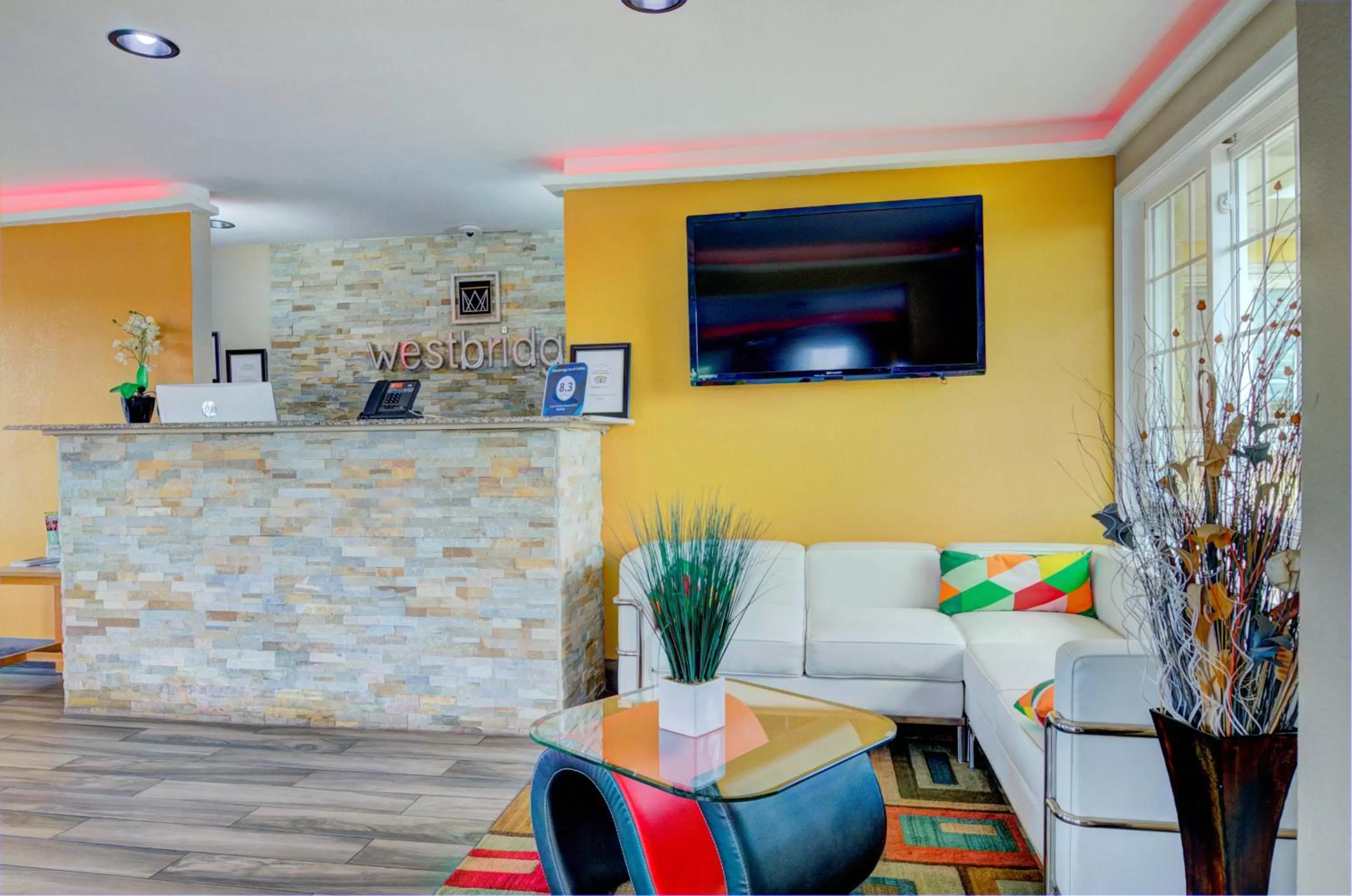 Lobby or reception in Westbridge Inn & Suites