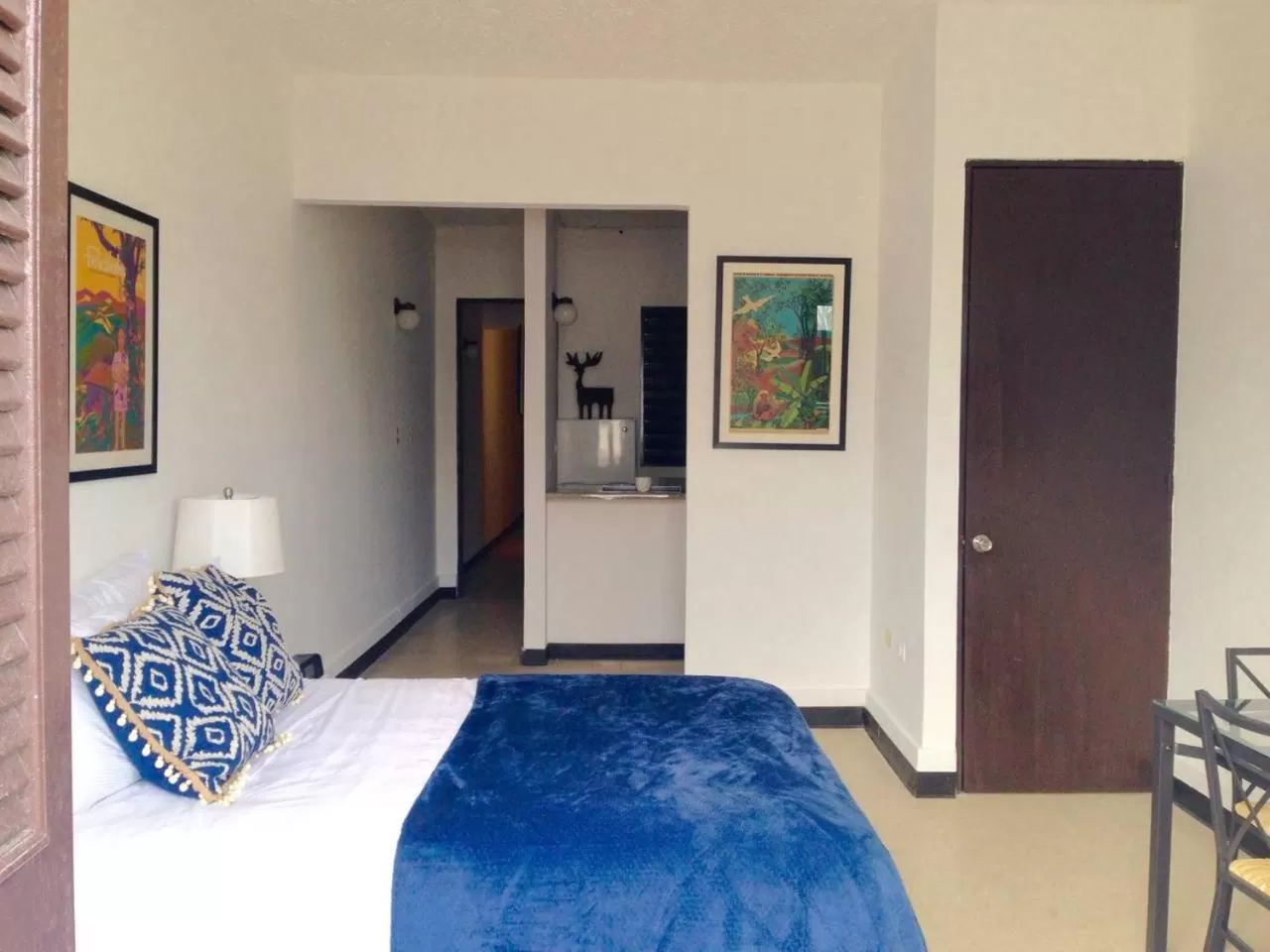 Bed in La Capitana Old San Juan Building