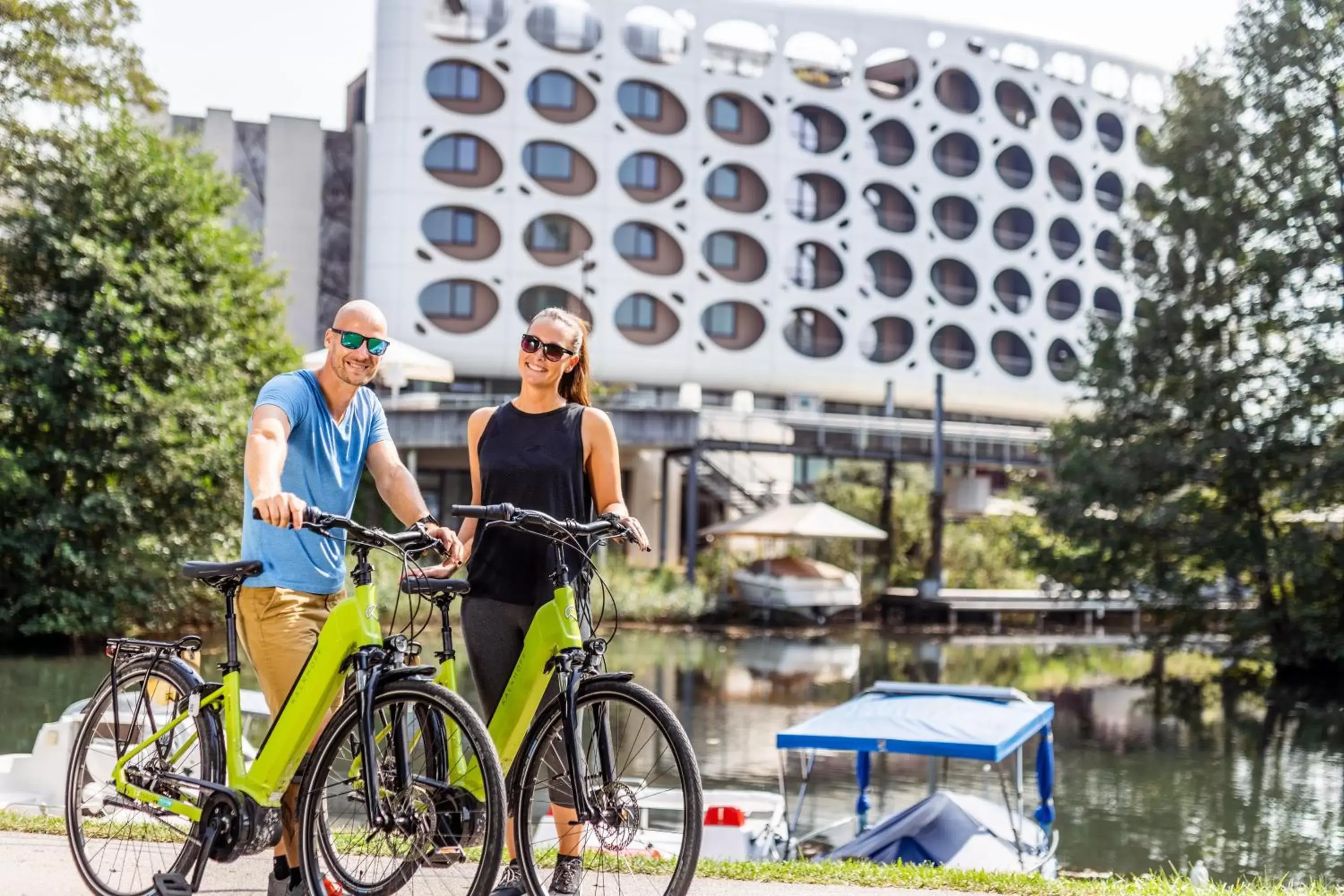 Cycling, Biking in Seepark Wörthersee Resort
