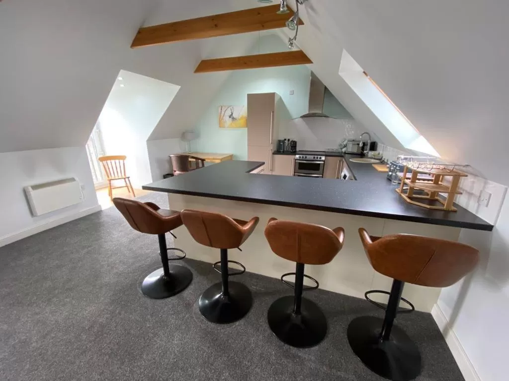 Kitchen or kitchenette in Pilgrim Hotel