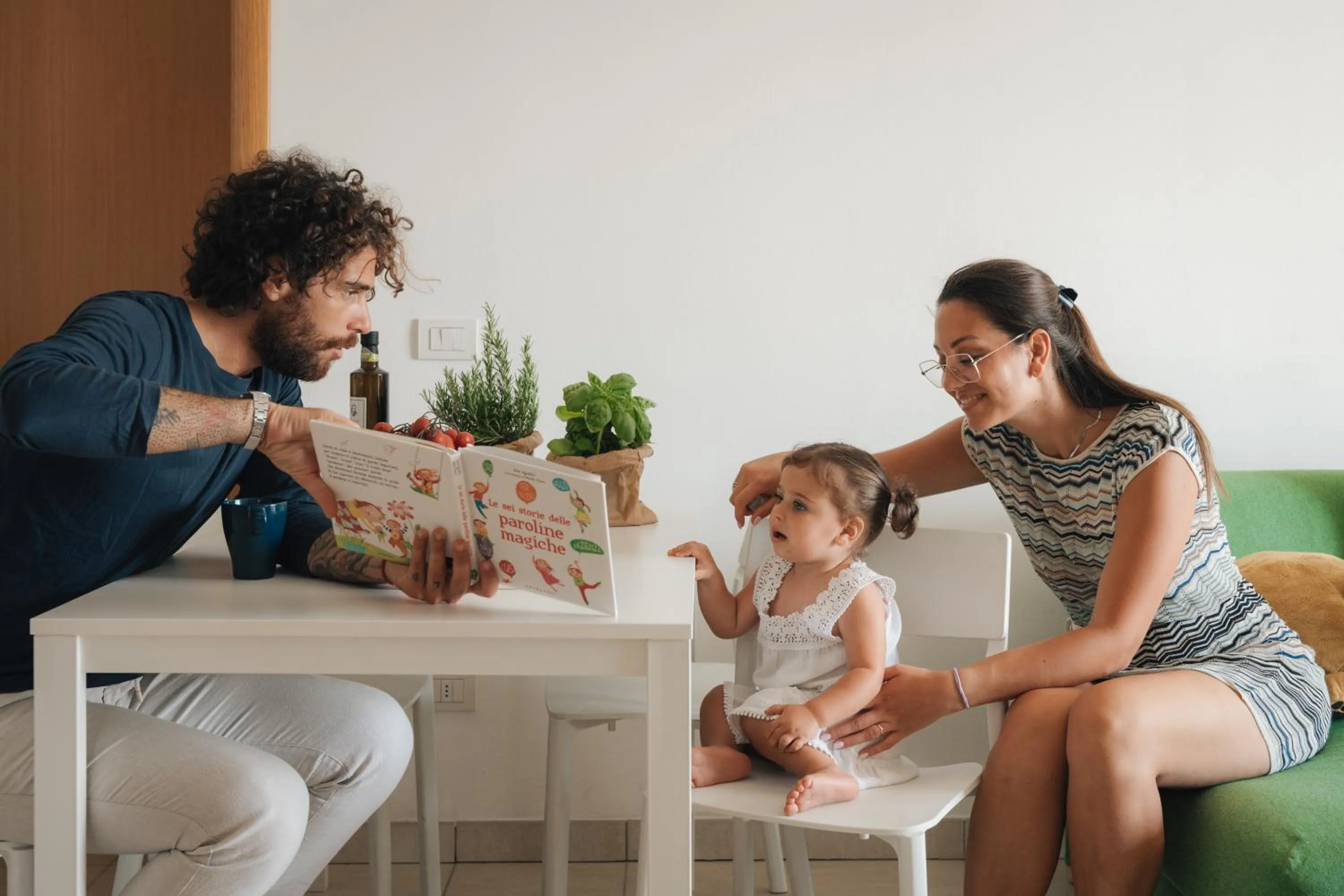 Family in I Cinque Pini