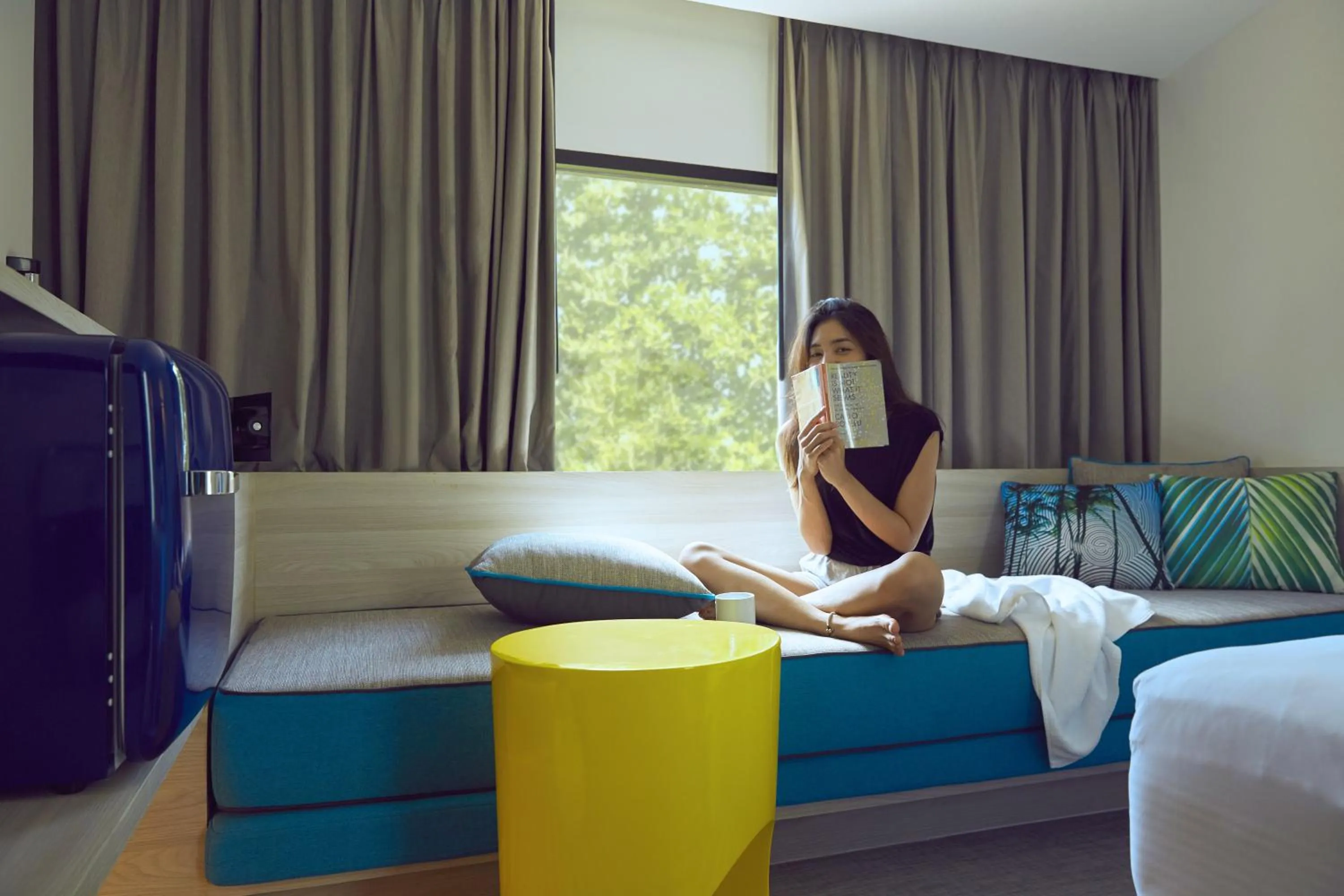 Photo of the whole room, Bed in COSI Samui Chaweng Beach - SHA Plus