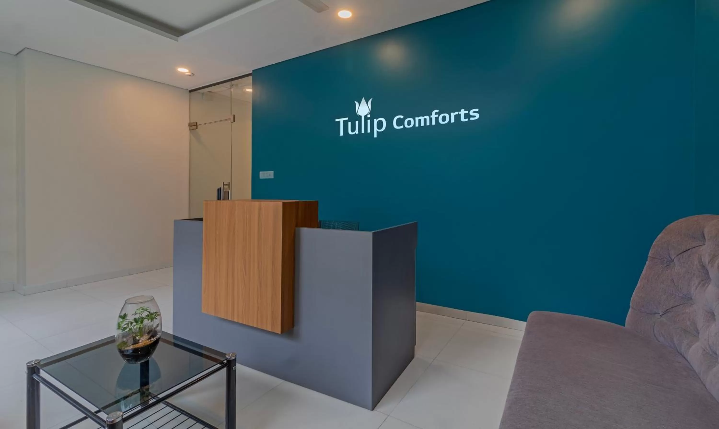 Lobby or reception in Treebo Tulip Comfort