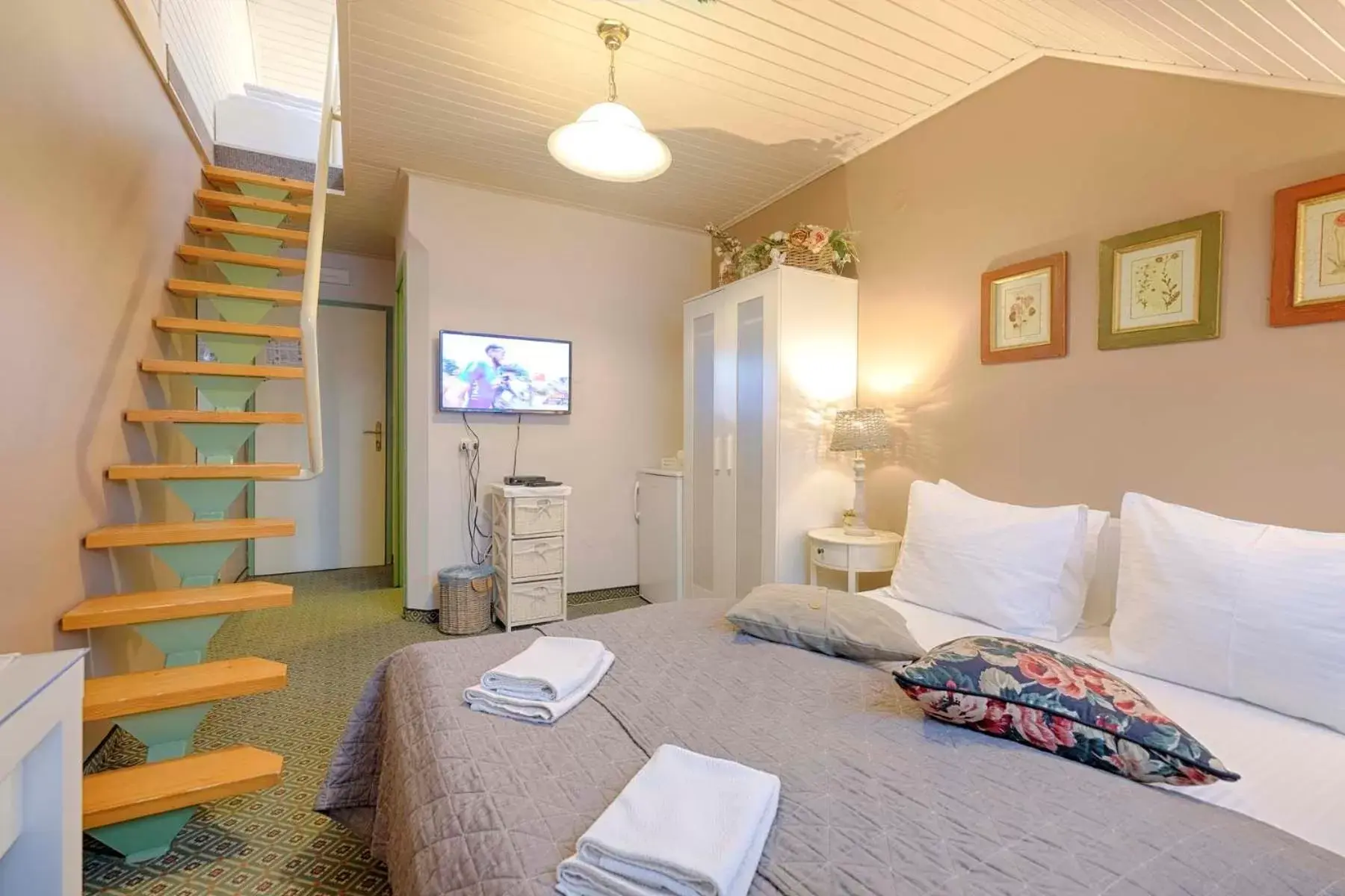 Quadruple Room in Penzion Park Quadruple Room in Penzion Park