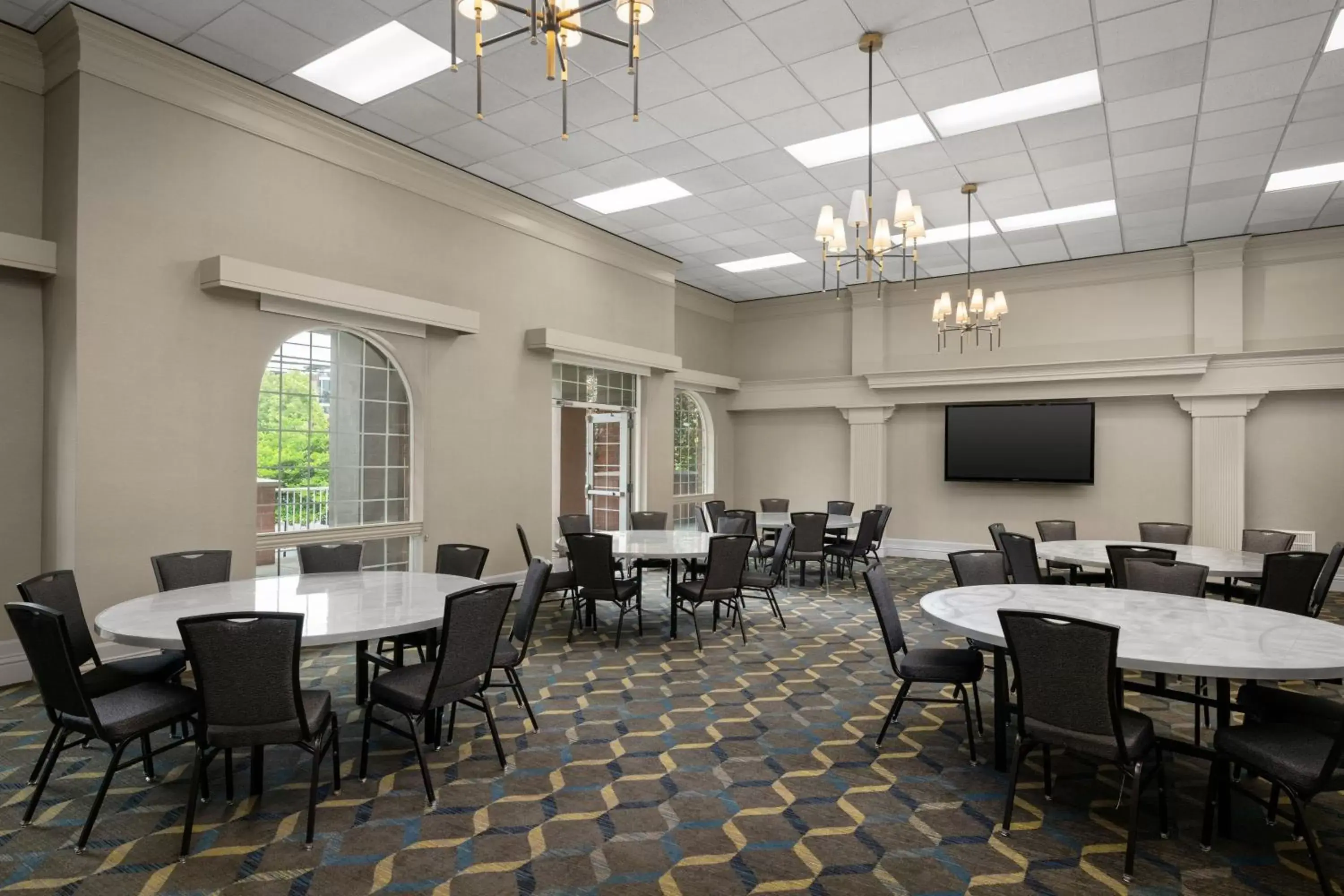 Meeting/conference room, Restaurant/Places to Eat in Residence Inn by Marriott Salt Lake City Downtown