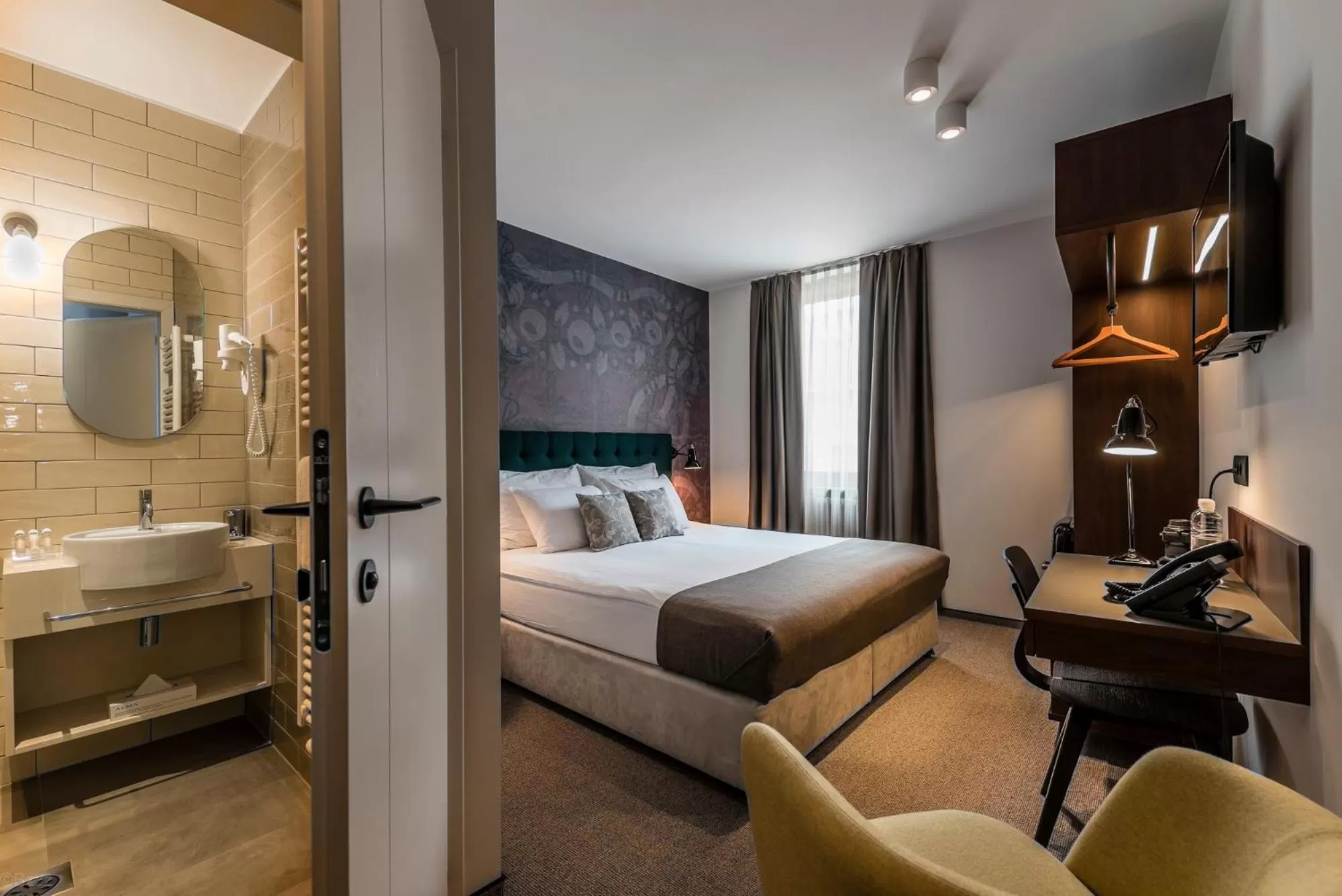 Photo of the whole room, Bed in Hotel Mrak