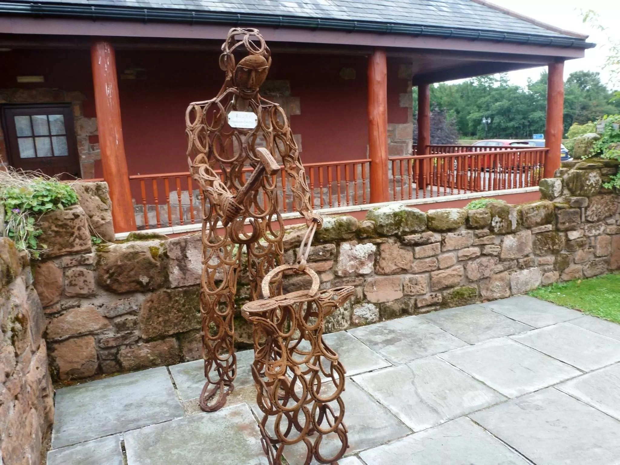 Facade/entrance in The Mill Forge Hotel