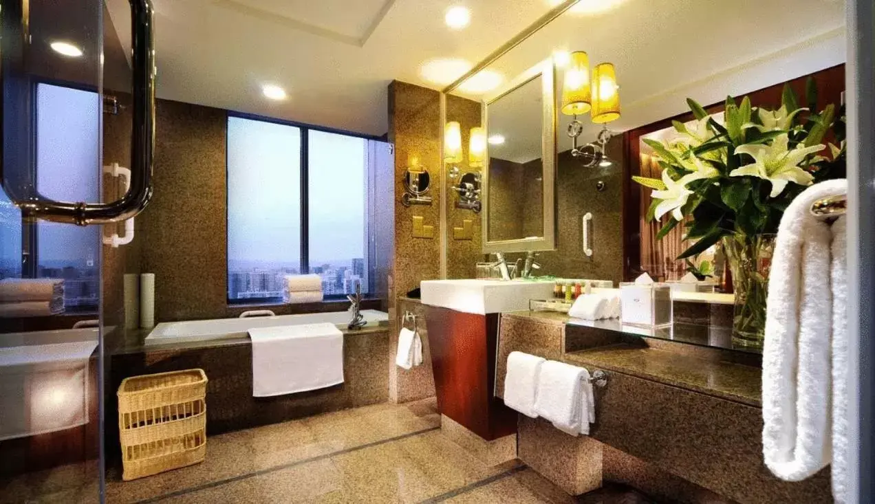 Bathroom in Crowne Plaza Beijing Zhongguancun, an IHG Hotel