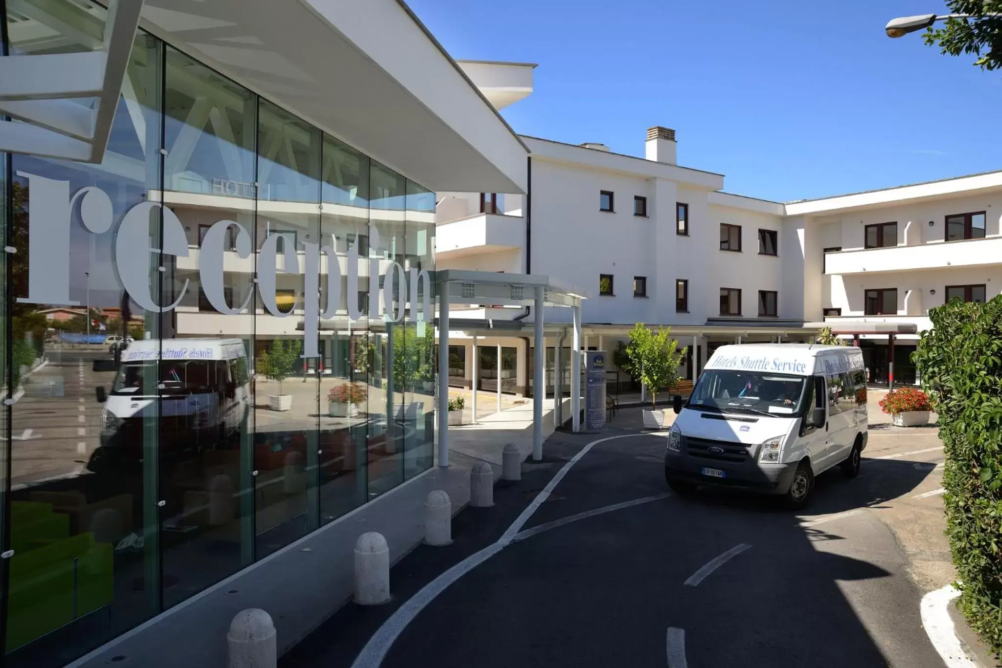 Facade/entrance in Best Western Hotel Rome Airport