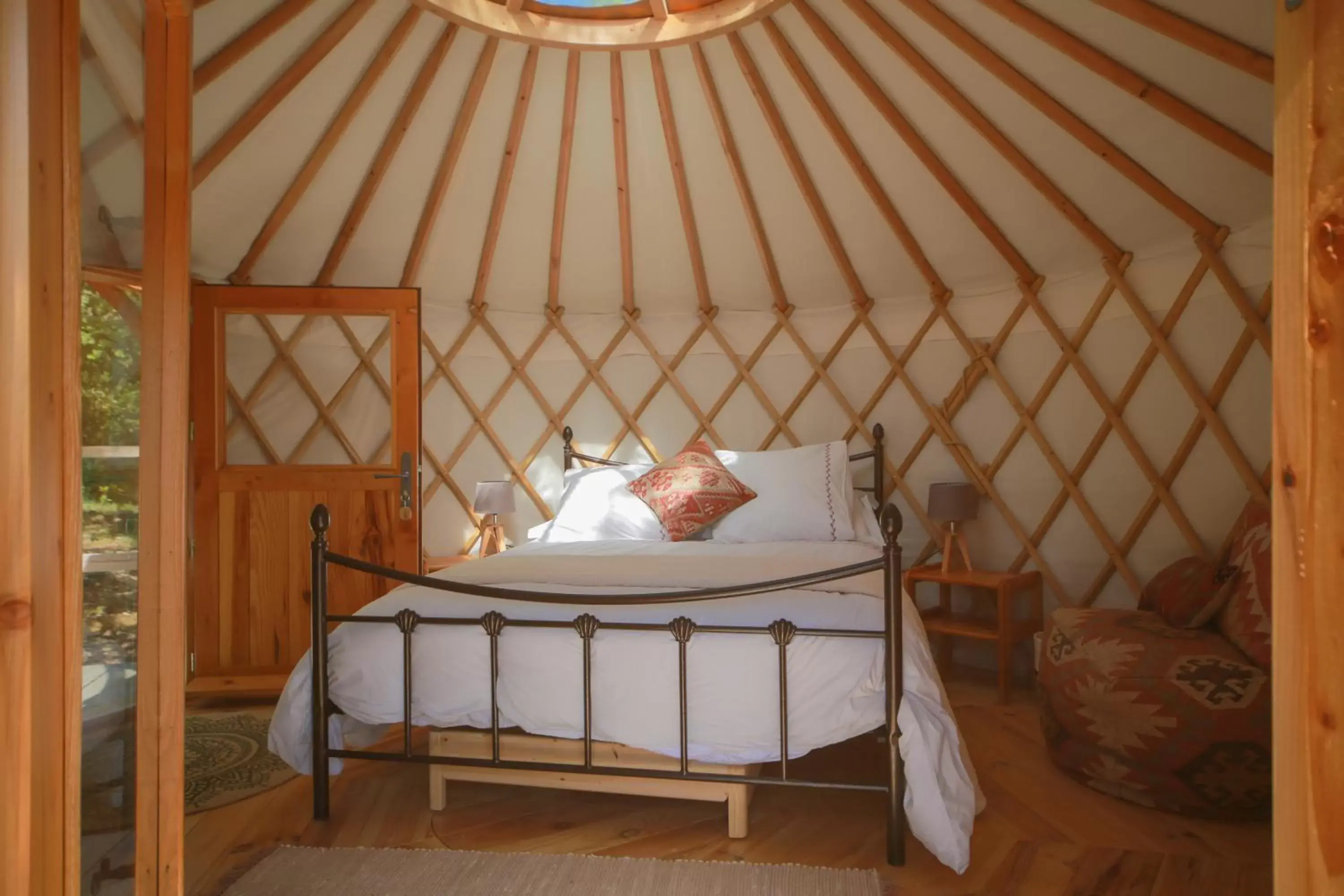 Bedroom, Bed in Les Yourtes de Provence