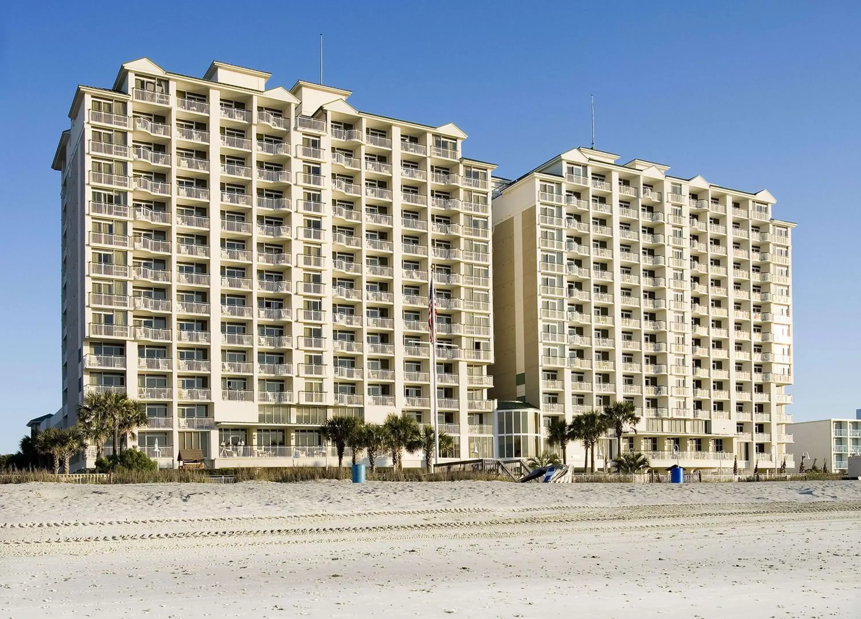 Property Building in Hampton Inn & Suites Myrtle Beach Oceanfront