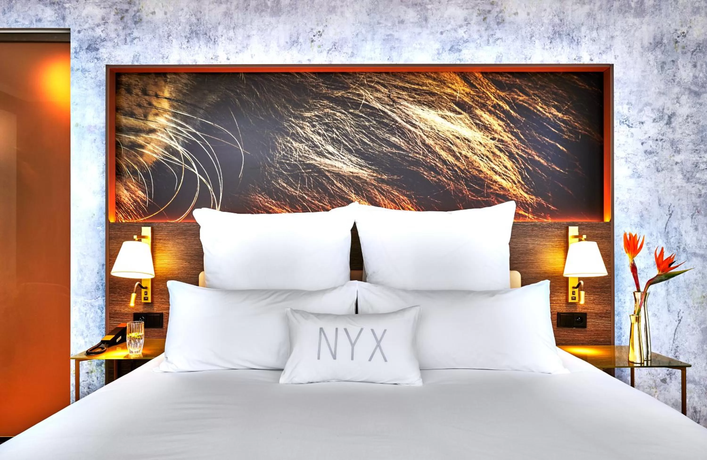 Photo of the whole room, Bed in NYX Hotel Warsaw by Leonardo Hotels