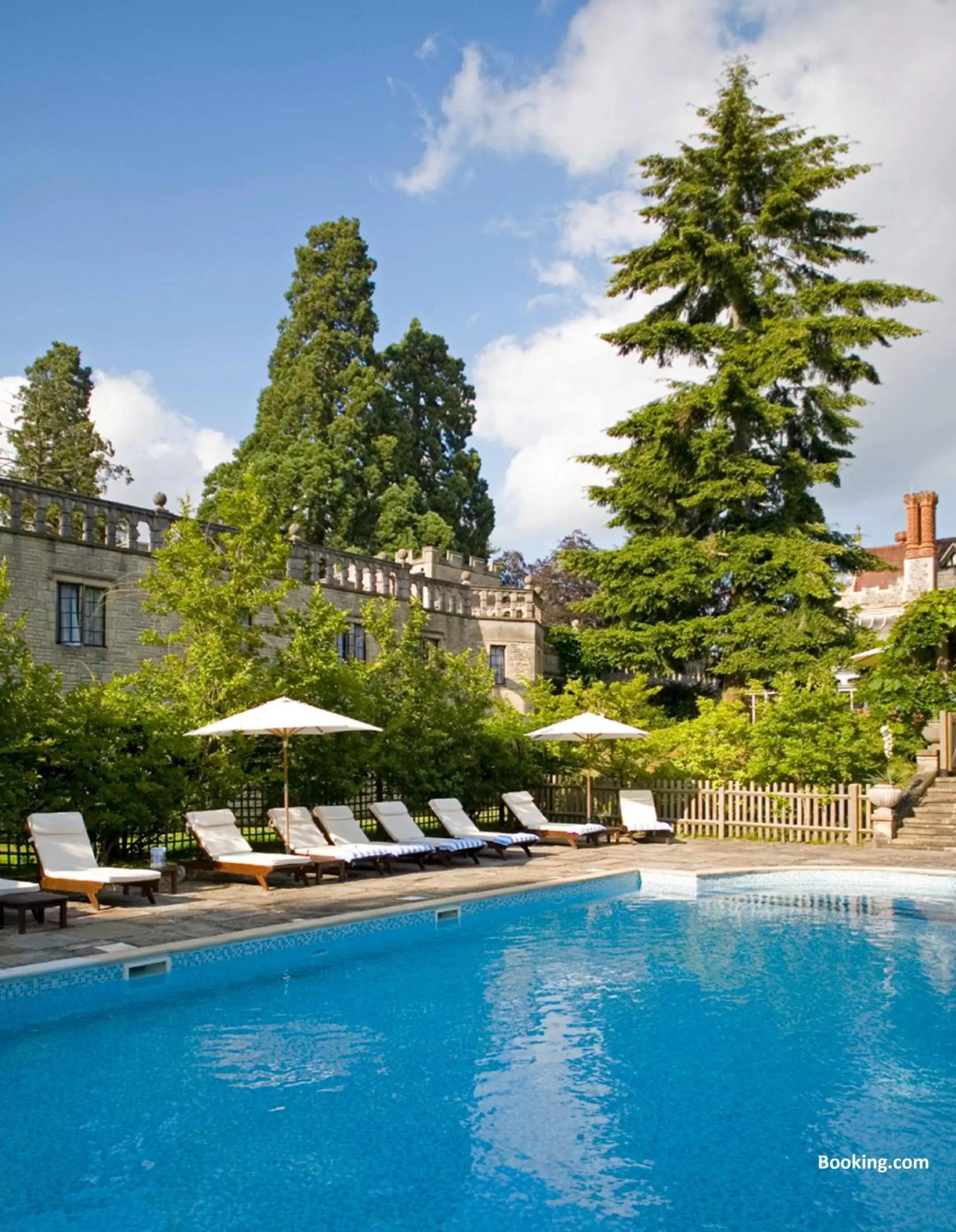 Swimming Pool in Rhinefield House Hotel