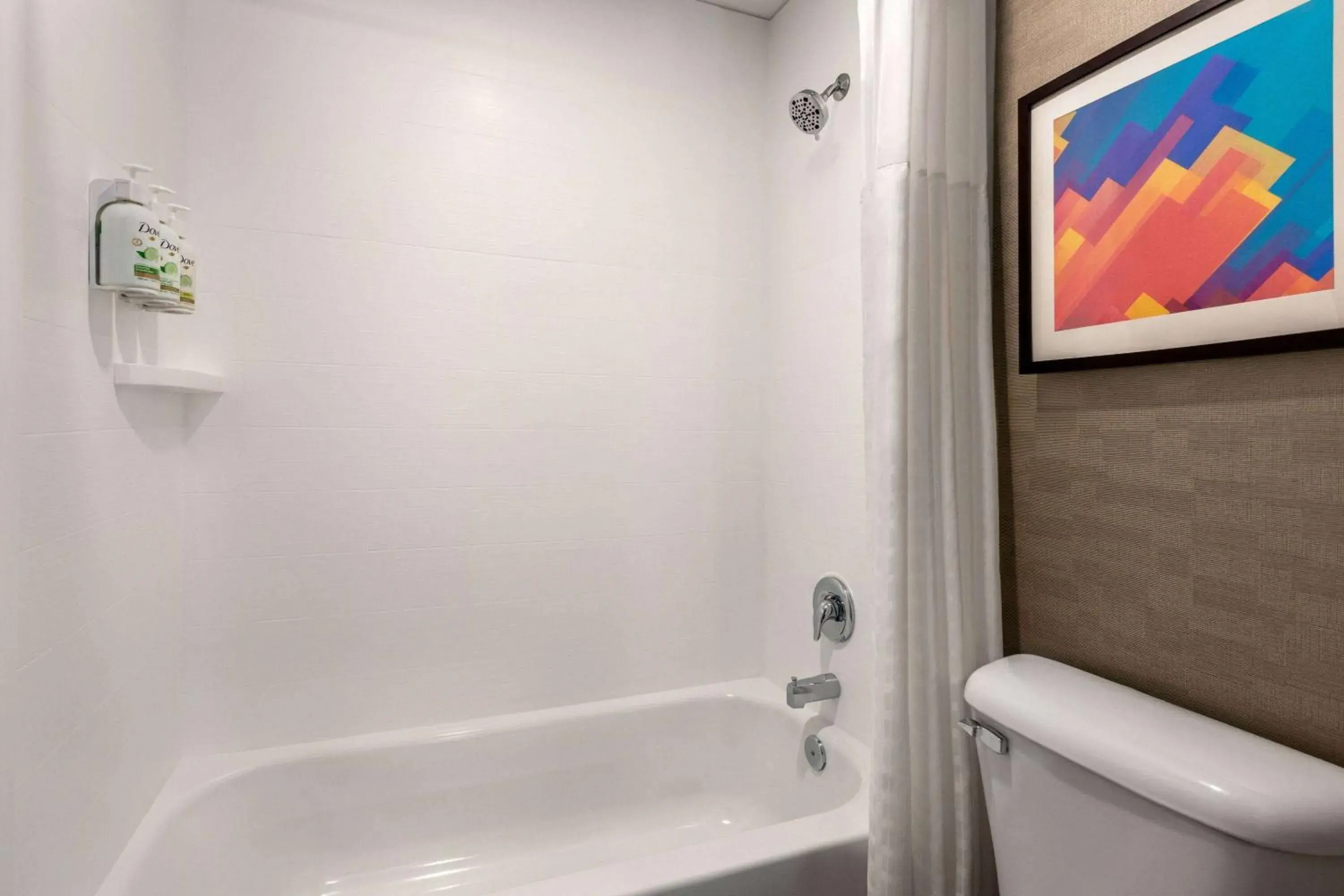 TV and multimedia, Bathroom in La Quinta Inn By Wyndham Columbia NE / Fort Jackson