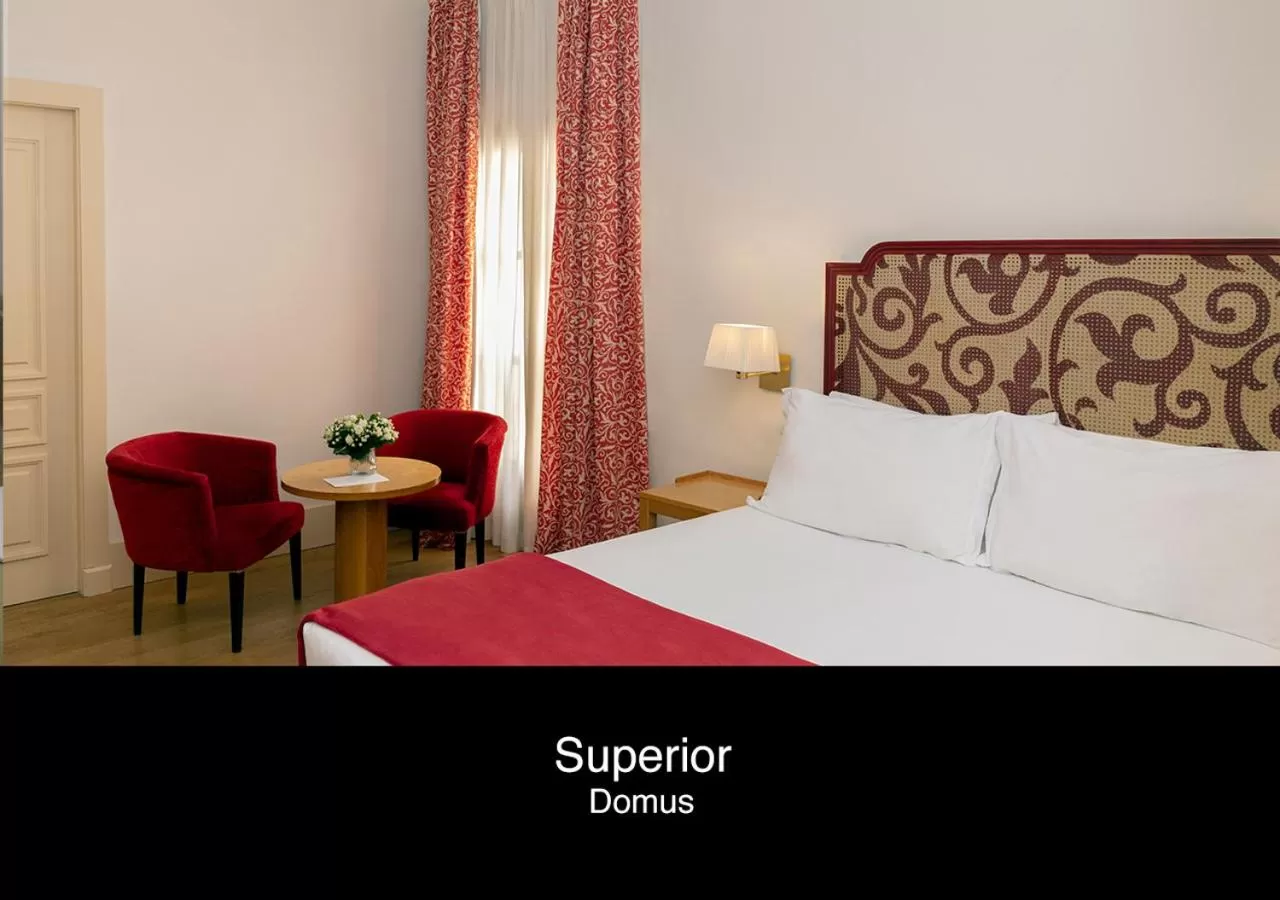 Seating area, Bed in Casa Romana Hotel Boutique